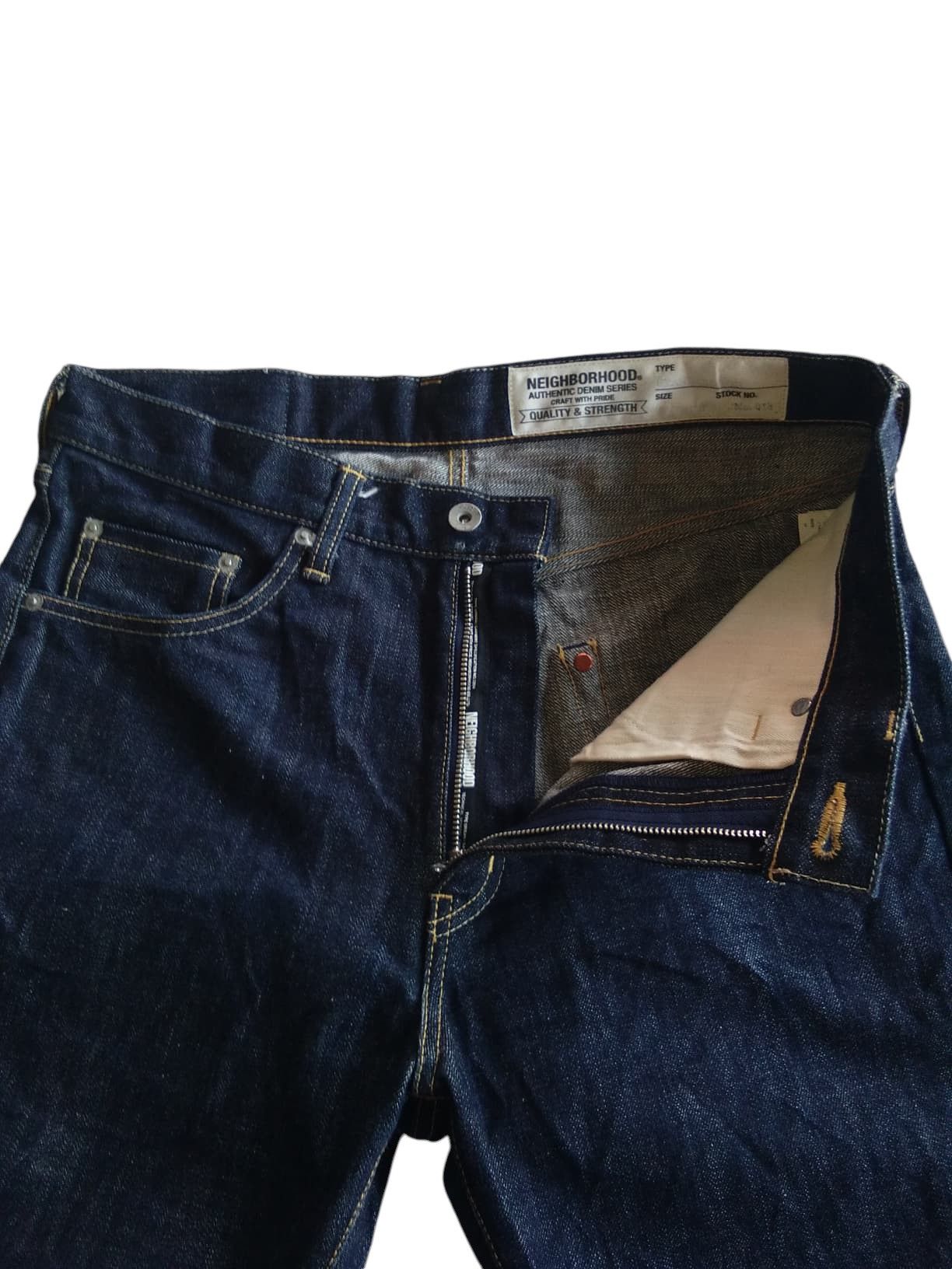 Kapital NEIGHBORHOOD SELVEDGE JEANS JAPANESE DESIGNER DENIM Size US 32 / EU 48 - 11 Thumbnail