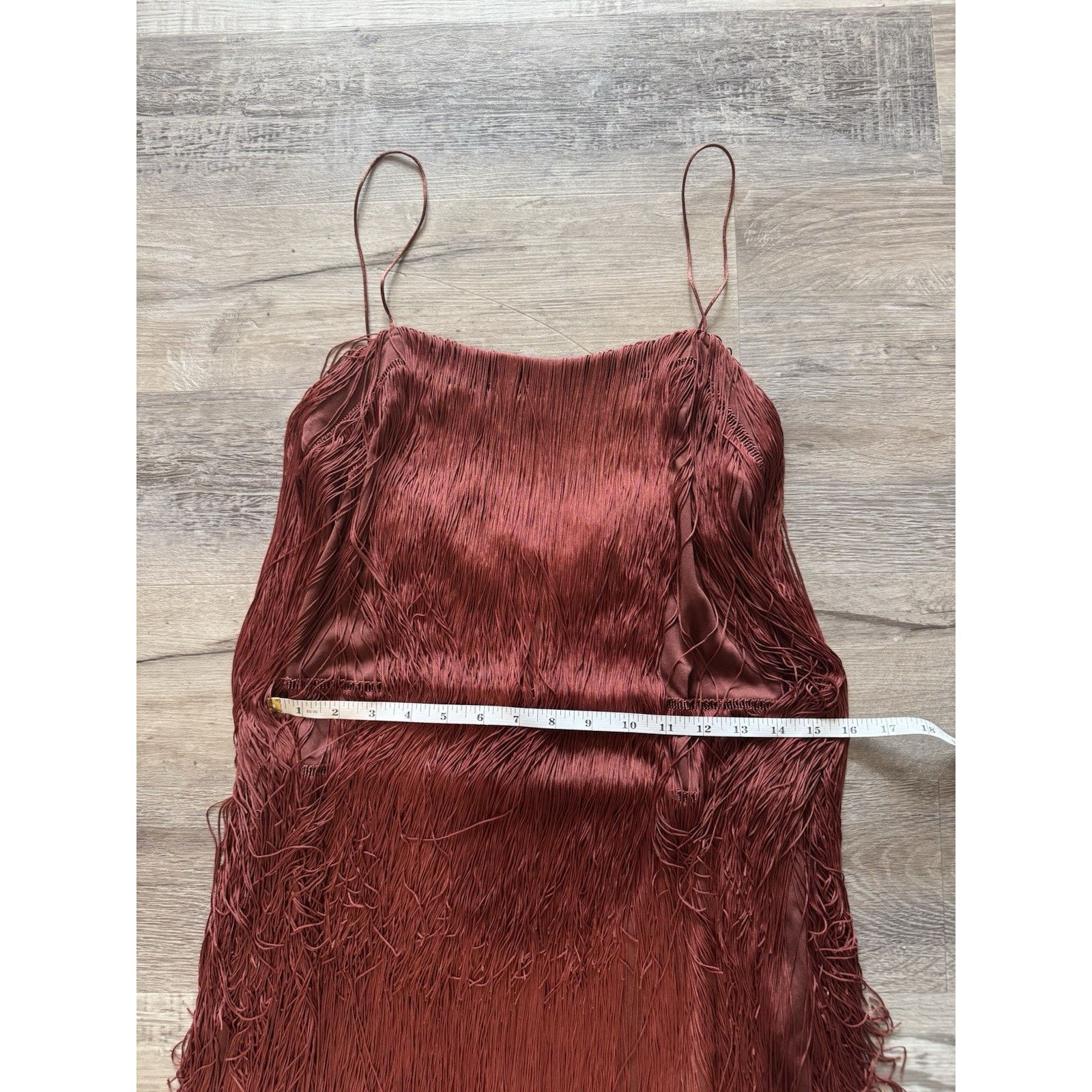 Zara zara strappy fringed dress - Size S - Worn once! Size S / US 4 / IT 40 - 7 Thumbnail