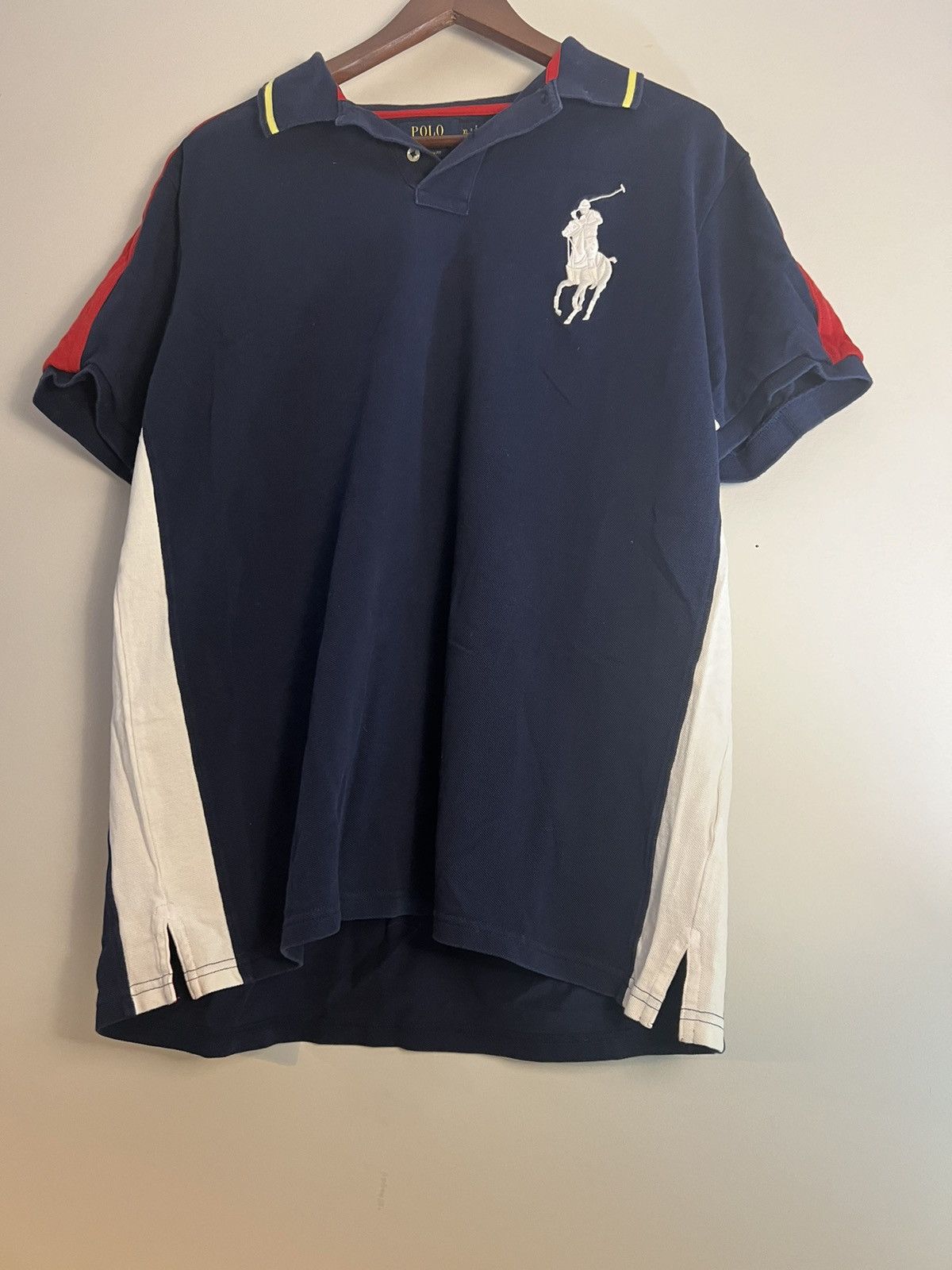 Designer × Polo Ralph Lauren × Ralph Lauren Polo Ralph Lauren Big pony polo Size US XL / EU 56 / 4 - 2 Thumbnail