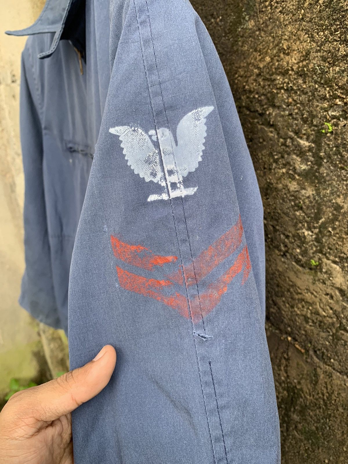 Vintage 80s USAF UTILITY JACKET RARE DESIGN Size US M / EU 48-50 / 2 - 7 Thumbnail