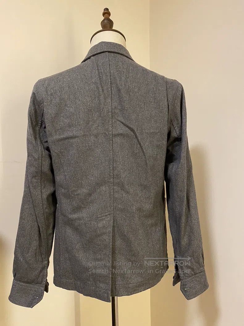 Comme des Garcons Comme Des Garcons Gray Woolen Coat Size S / US 4 / IT 40 - 2 Thumbnail