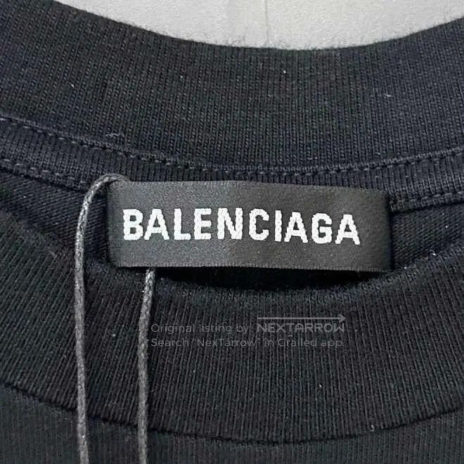 Balenciaga Balenciaga Paris Wheat Embroidery Tee. Size US S / EU 44-46 / 1 - 5 Thumbnail
