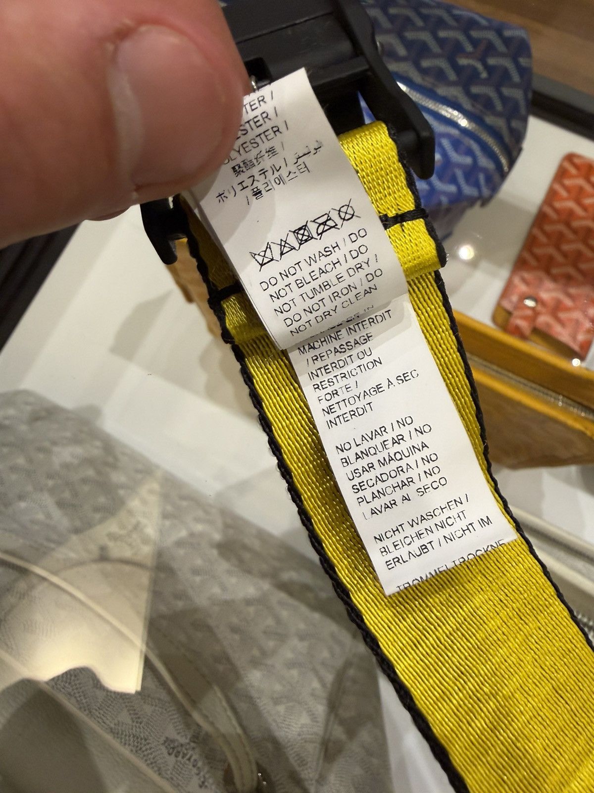 Off-White Off-White Tape Utility Belt Size ONE SIZE - 6 Thumbnail