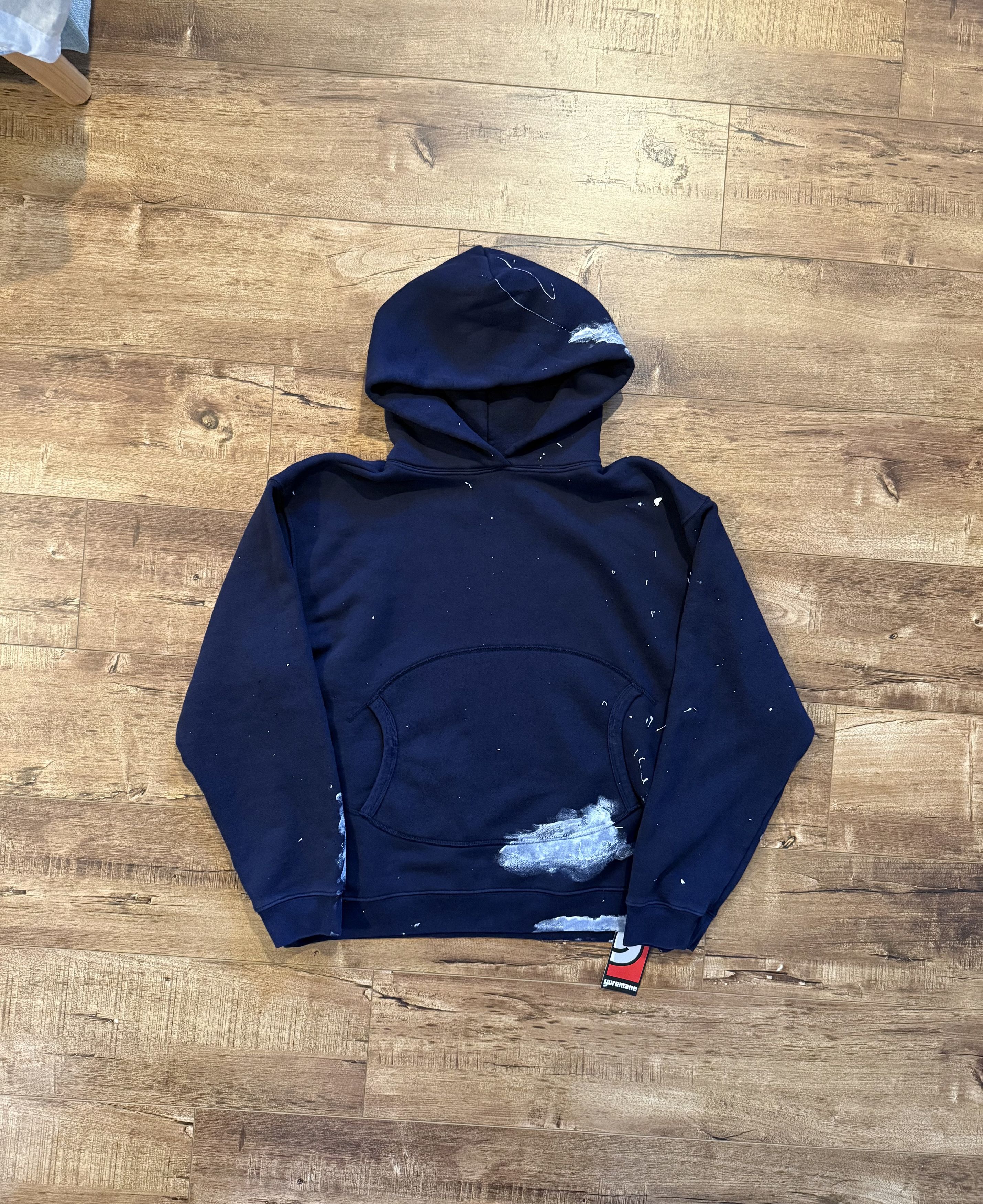Yuremane YE-UNI-H001 “NAVY” hoodie Size US L / EU 52-54 / 3 - 1 Thumbnail