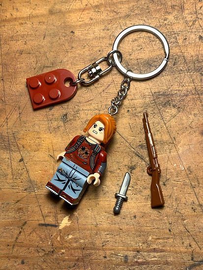 Other the last of us 2 minifigure matching keychain ellie joel Size ONE SIZE - 4 Thumbnail