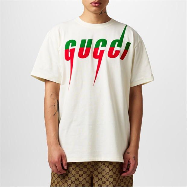 Gucci GUCCI Blade Print T Shirt Size US XXL / EU 58 / 5 - 3 Thumbnail