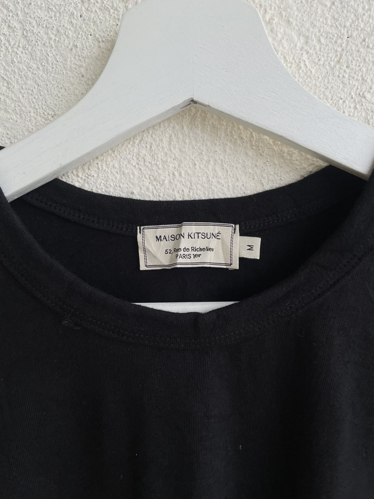 Japanese Brand 2000s Maison Kitsune T-shirt Embroidery Iconic Logo Y2K CDG Size US L / EU 52-54 / 3 - 5 Thumbnail