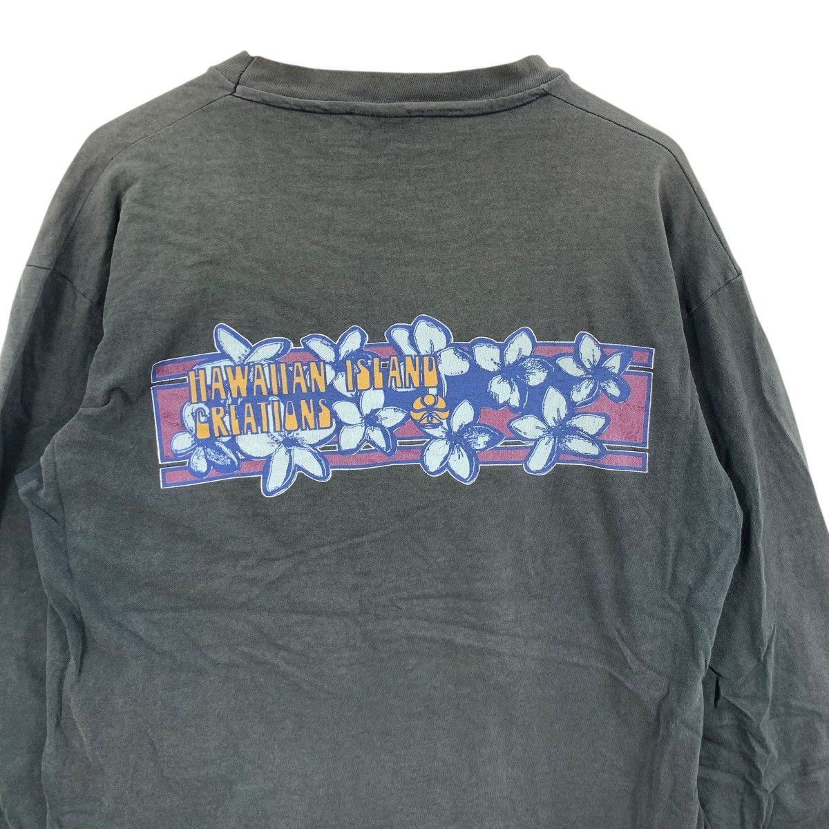 Vintage Vintage 90’ HAWAIIAN ISLAND CREATIONS Natural Faded Tee Size US XL / EU 56 / 4 - 8 Thumbnail