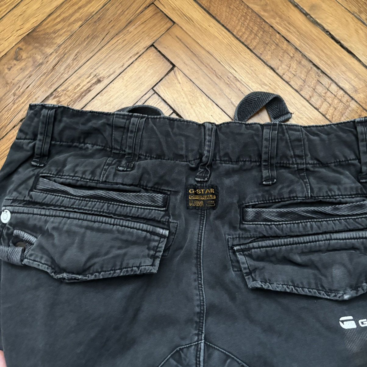G-Star Vintage Y2K G-Star Raw Cargo Pants Size US 31 - 3 Thumbnail