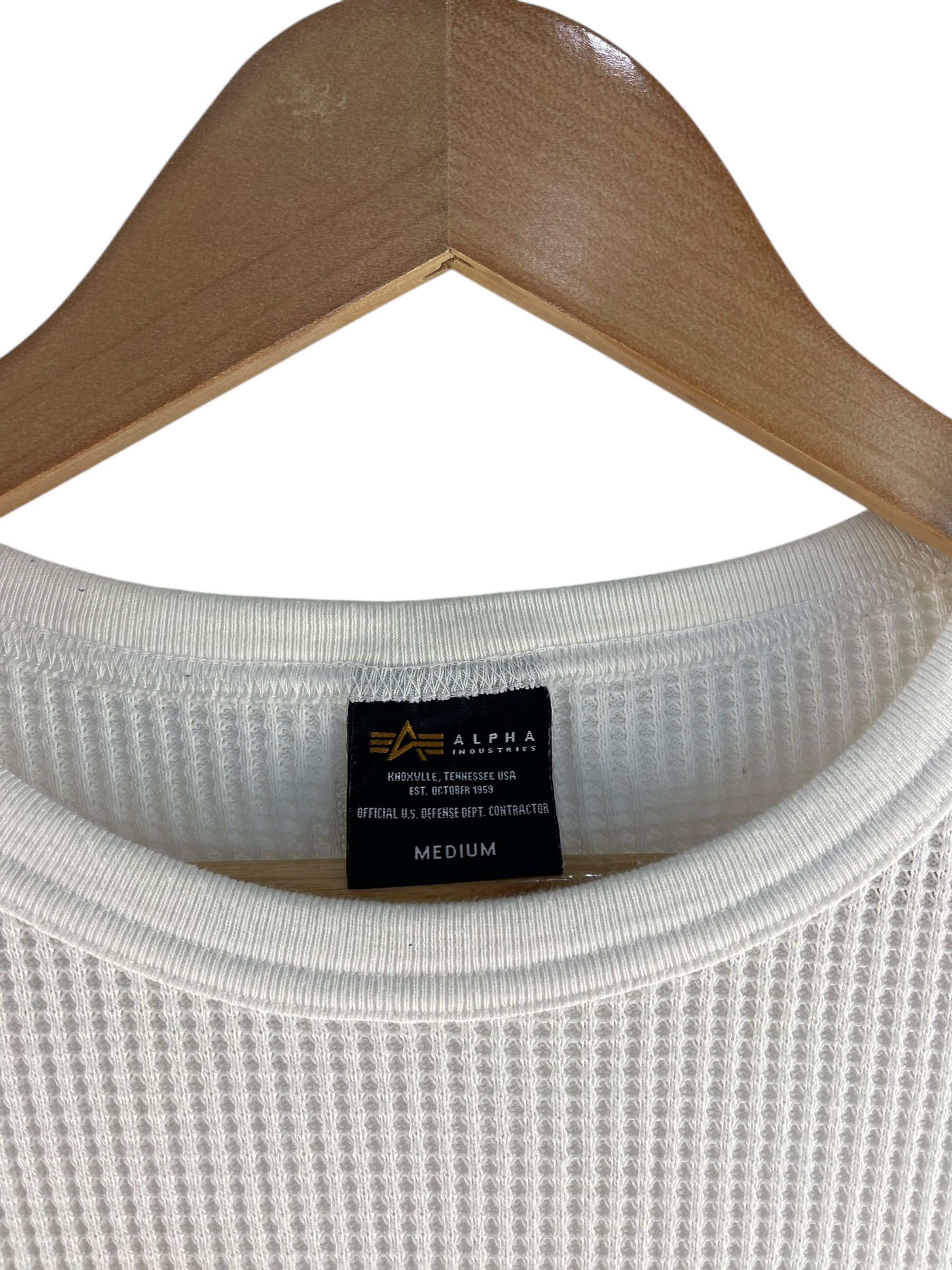 Alpha Industries Alpha Industries Long Sleeve Waffle Shirt Size US S / EU 44-46 / 1 - 9 Thumbnail