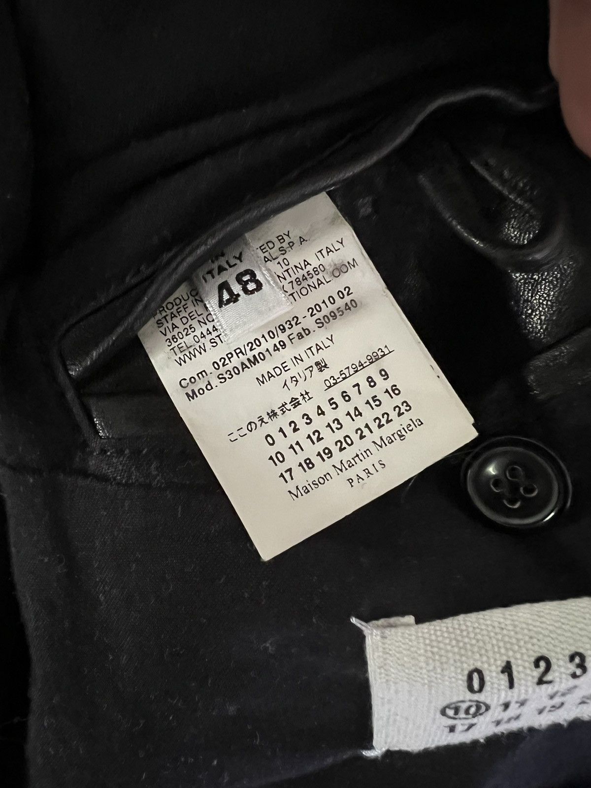 Maison Margiela Maison Margiela Biker Jacket Size US M / EU 48-50 / 2 - 4 Thumbnail