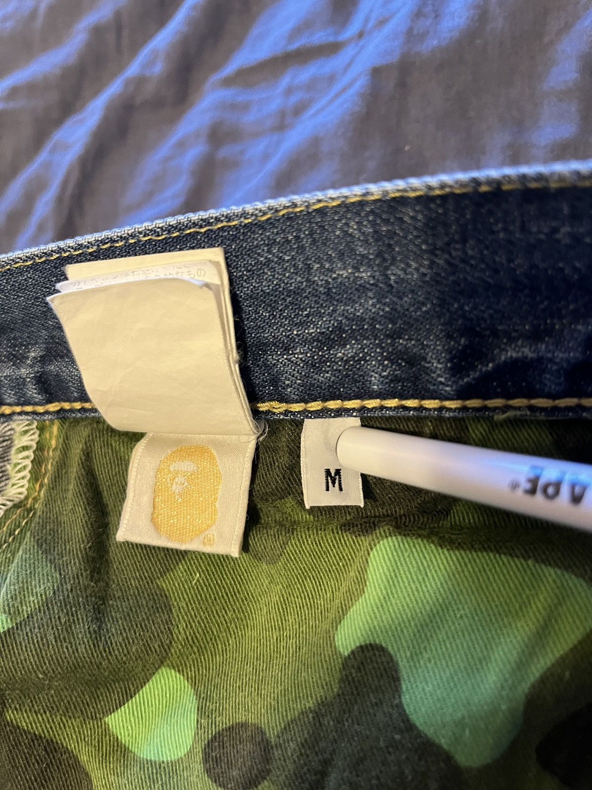 Bape Bape Ape Head Jeans Size US 32 / EU 48 - 8 Thumbnail