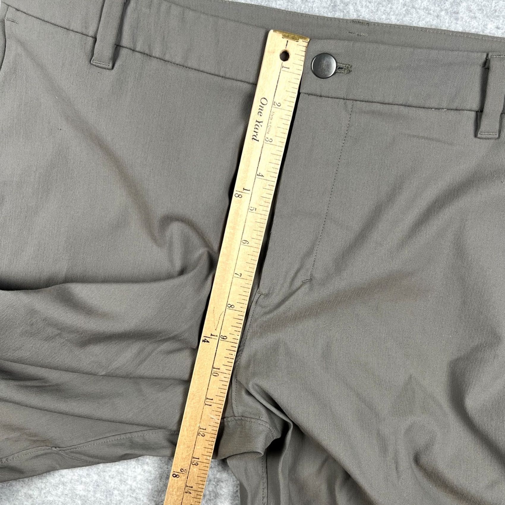 Lululemon Lululemon ABC Classic Fit Pants Mens Grey Stretch Tech Performance 36x27 M5AJIS Size US 36 / EU 52 - 5 Thumbnail