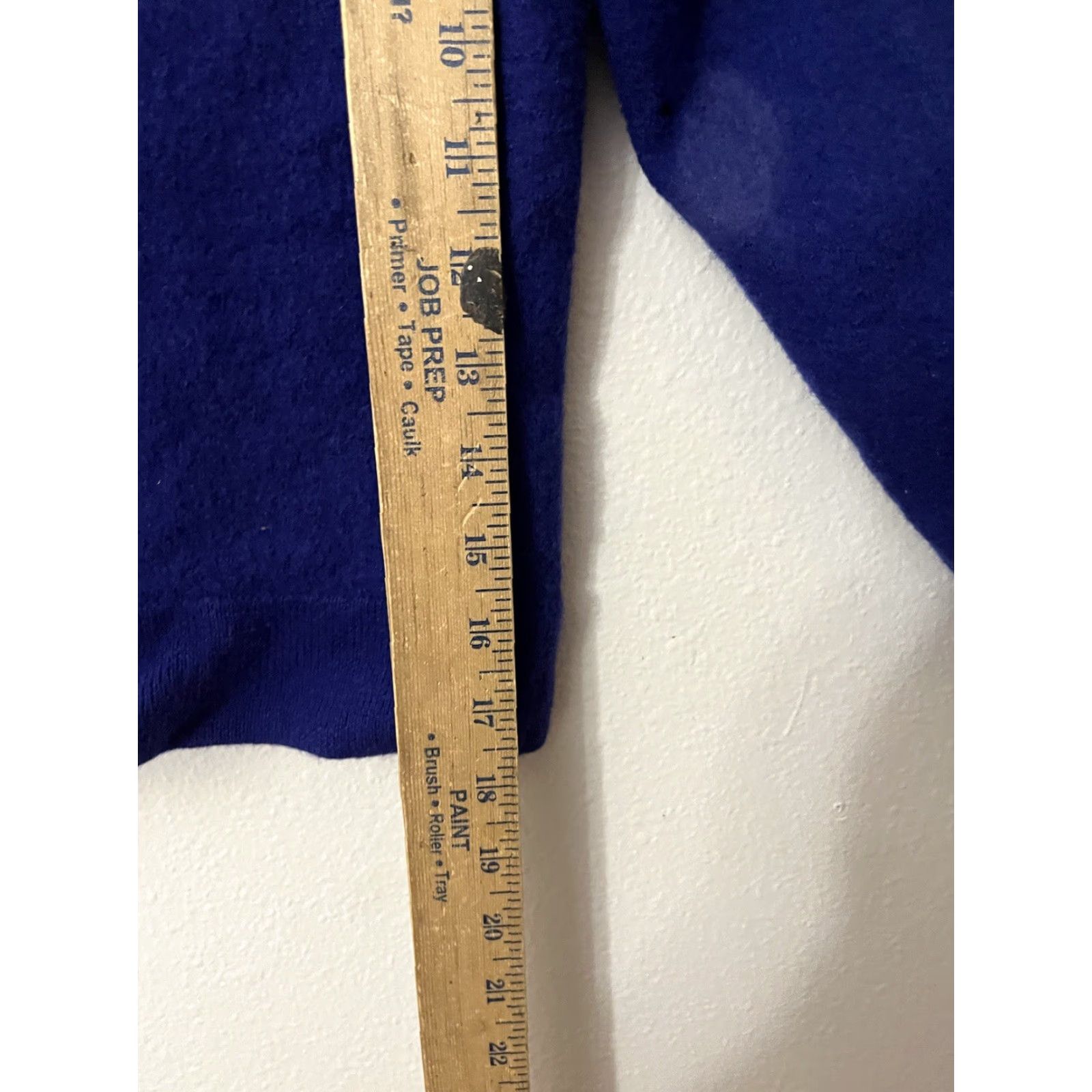 Talbots VINTAGE Talbots Women’s Petite Sweater Cardigan 3/4 Sleeve Round Neck Merino Wool Blue Size L / US 10 / IT 46 - 5 Thumbnail