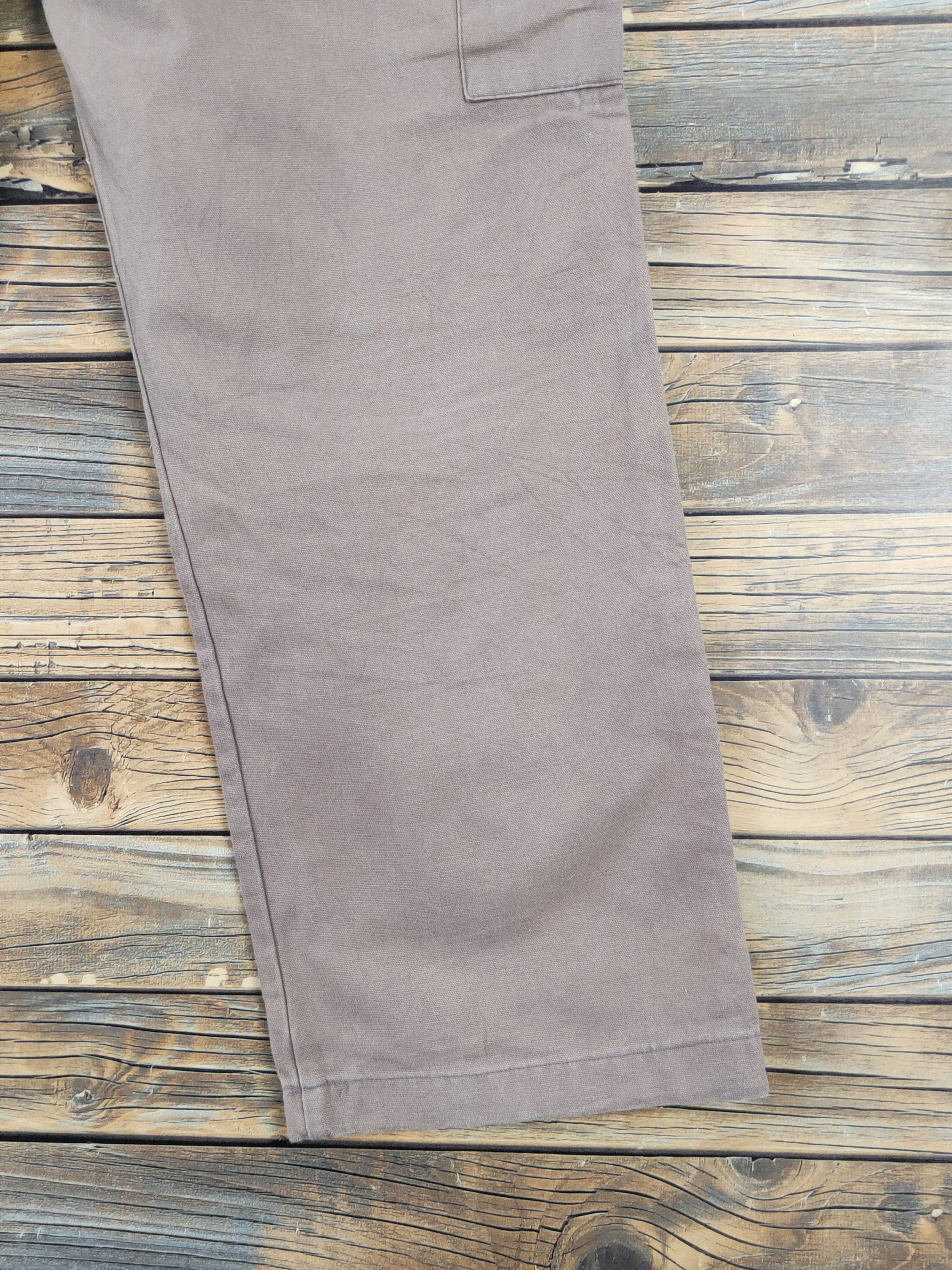 Japanese Brand Tarzan Brown Faded Multipocket Tactical Cargo Pants #W1887 Size US 33 - 12 Thumbnail