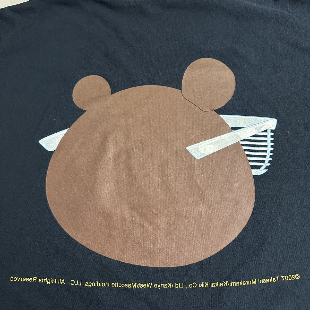 Band Tees × Kanye West × Vintage 2007 Kanye West Glow in the Dark Tour Tee XL Official Merch Size US XL / EU 56 / 4 - 10 Thumbnail
