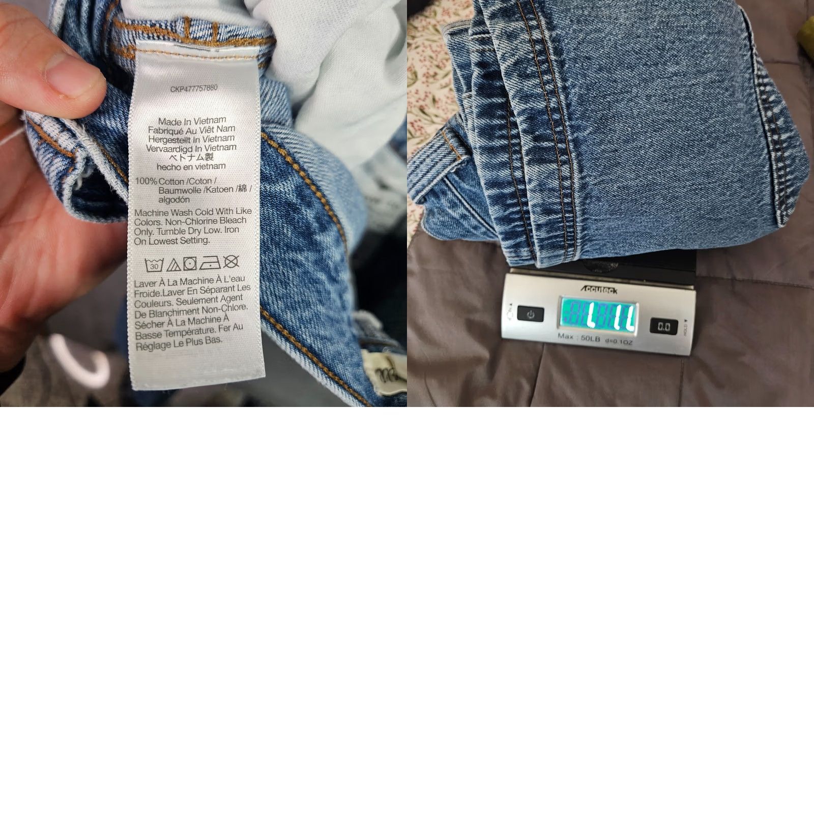 Madewell Madewell Women Baggy Jean Shorts Denim Relaxed Fit Size 27 Blue Distressed? No—Solid 100% Cotton Mid Rise Button Front Casual Vintage No Size 27" / US 4 / IT 40 - 8 Thumbnail