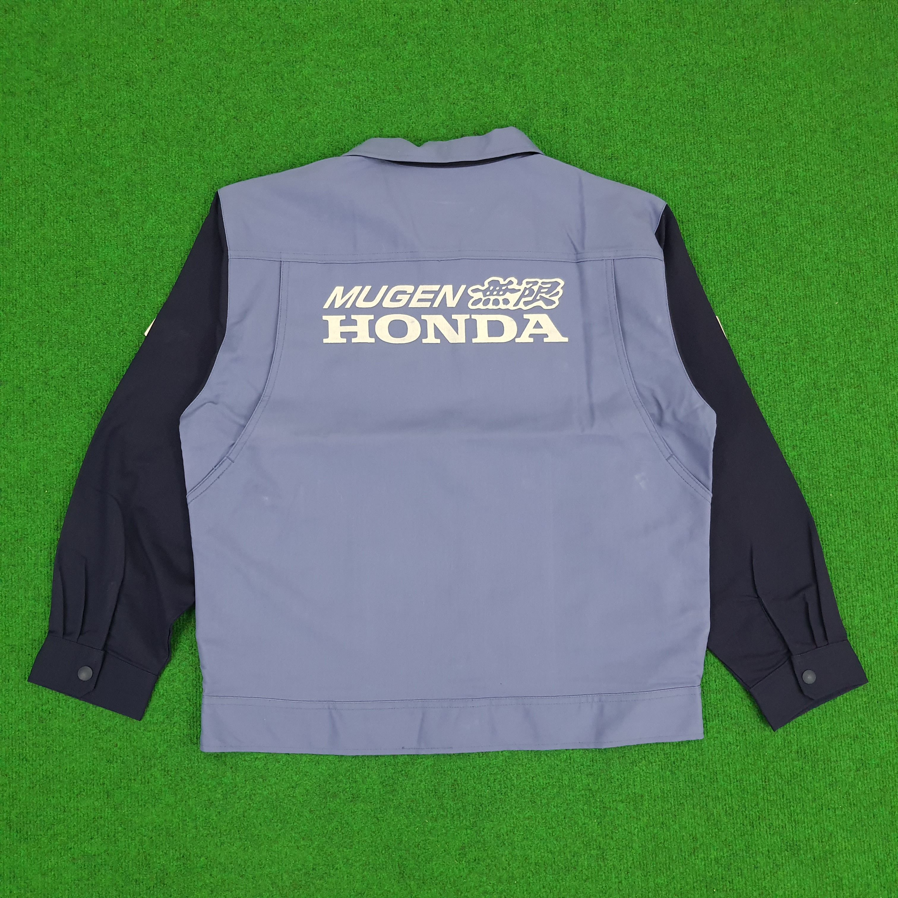 Japanese Brand × Vintage Vintage HONDA mugen Racing Team Workwear Jacket Size US M / EU 48-50 / 2 - 1 Thumbnail