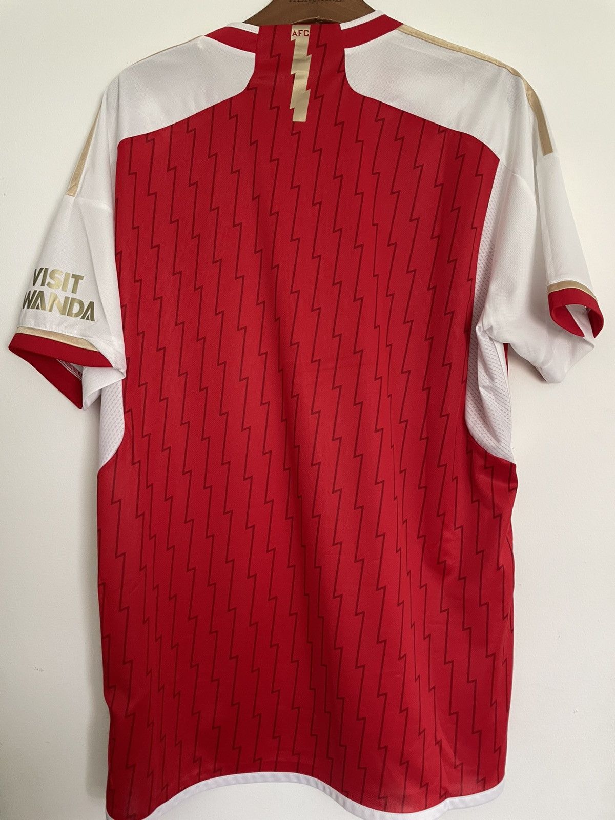 Adidas New Adidas Arsenal Jersey Size US XL / EU 56 / 4 - 2 Thumbnail