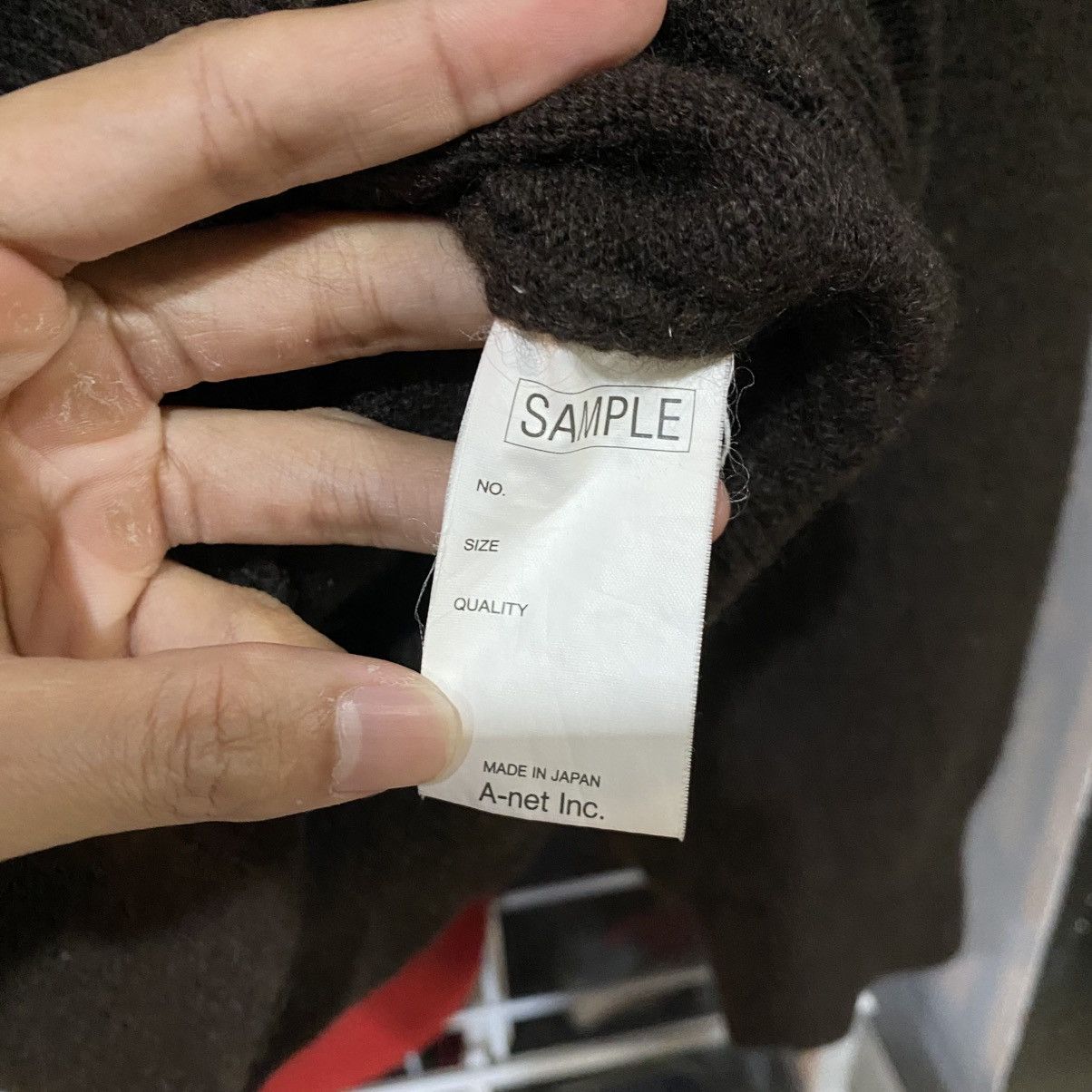 CABANE de ZUCCa vintage sample cabane de zucca wool V-neck pullover sweater Size US S / EU 44-46 / 1 - 8 Thumbnail