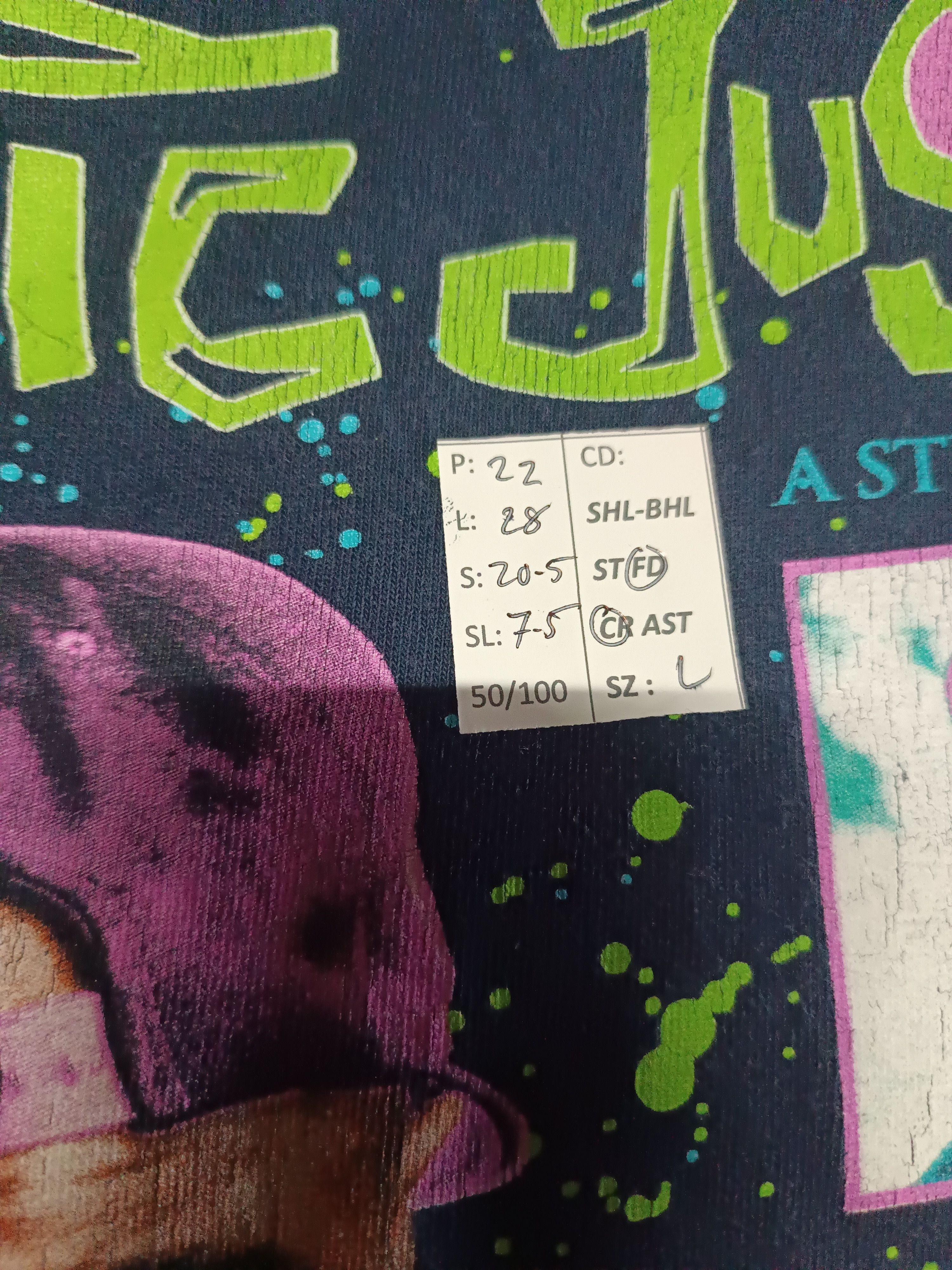 Rap Tees VINTAGE FADED POETIC JUSTICE TUPAC SHAKUR T biggie snoop dre Size US L / EU 52-54 / 3 - 14 Thumbnail