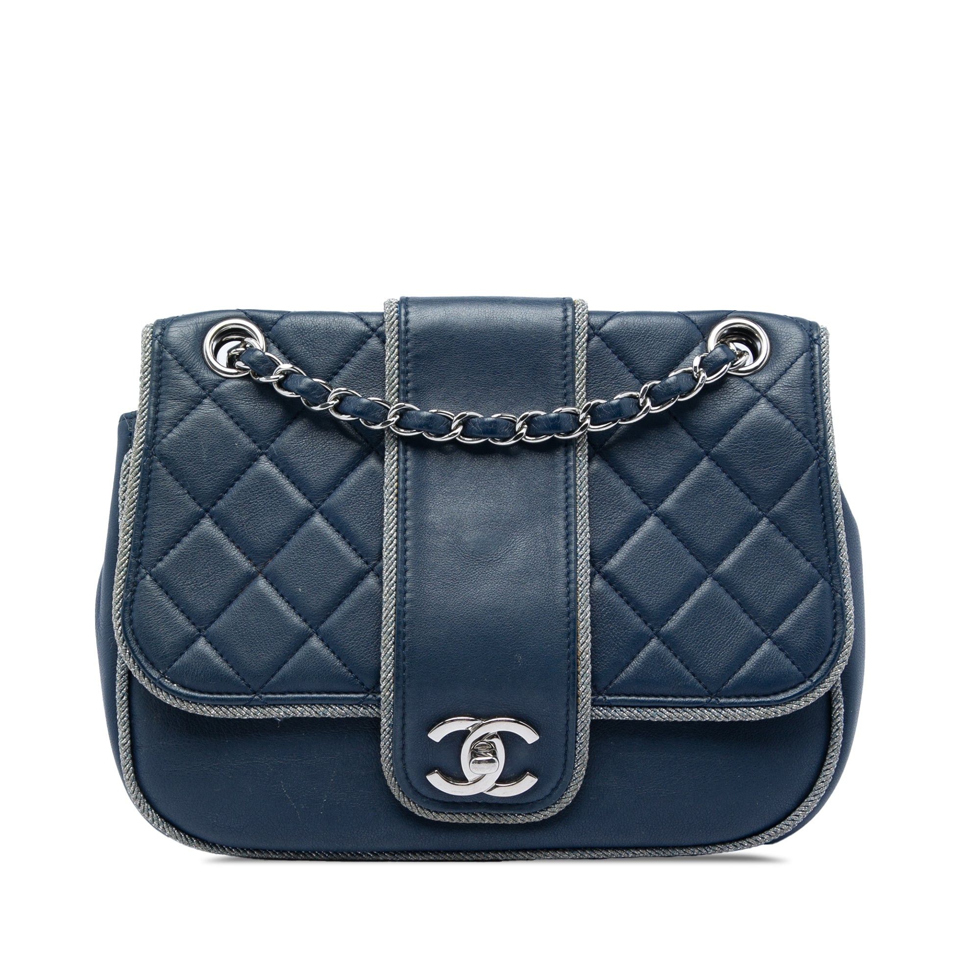 Chanel Quilted Lambskin and Metallic Trim Elementary Chic Flap Size ONE SIZE - 1 Thumbnail