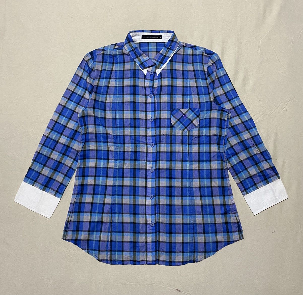 Marithe + Francois Girbaud Marithe + Francois Girbaud Blouses Cotton Button Ups Size S / US 4 / IT 40 - 1 Thumbnail