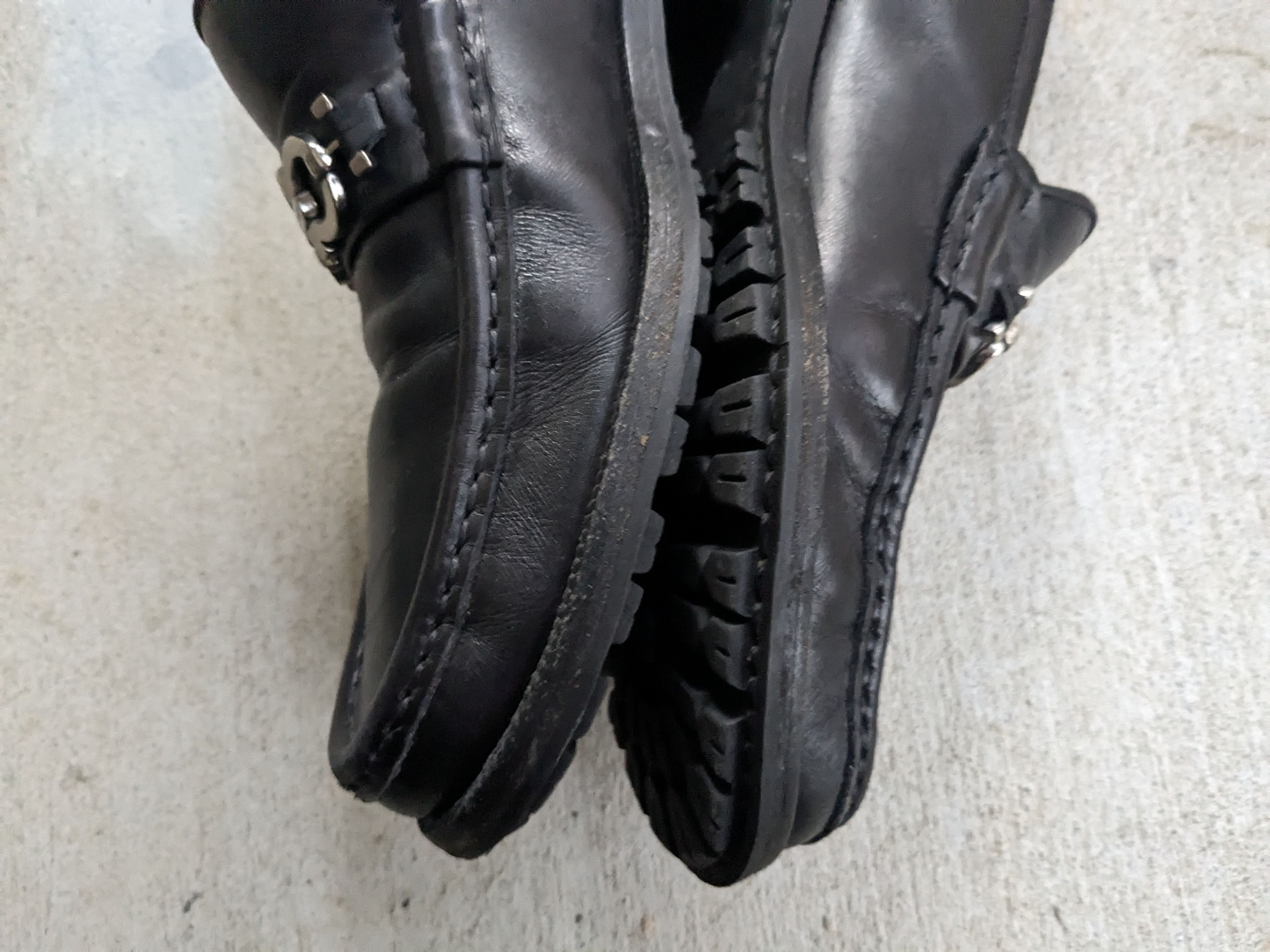 Salvatore Ferragamo Salvatore Ferragamo Loafers Black Leather 10.5 Size US 10.5 / EU 43-44 - 14 Thumbnail