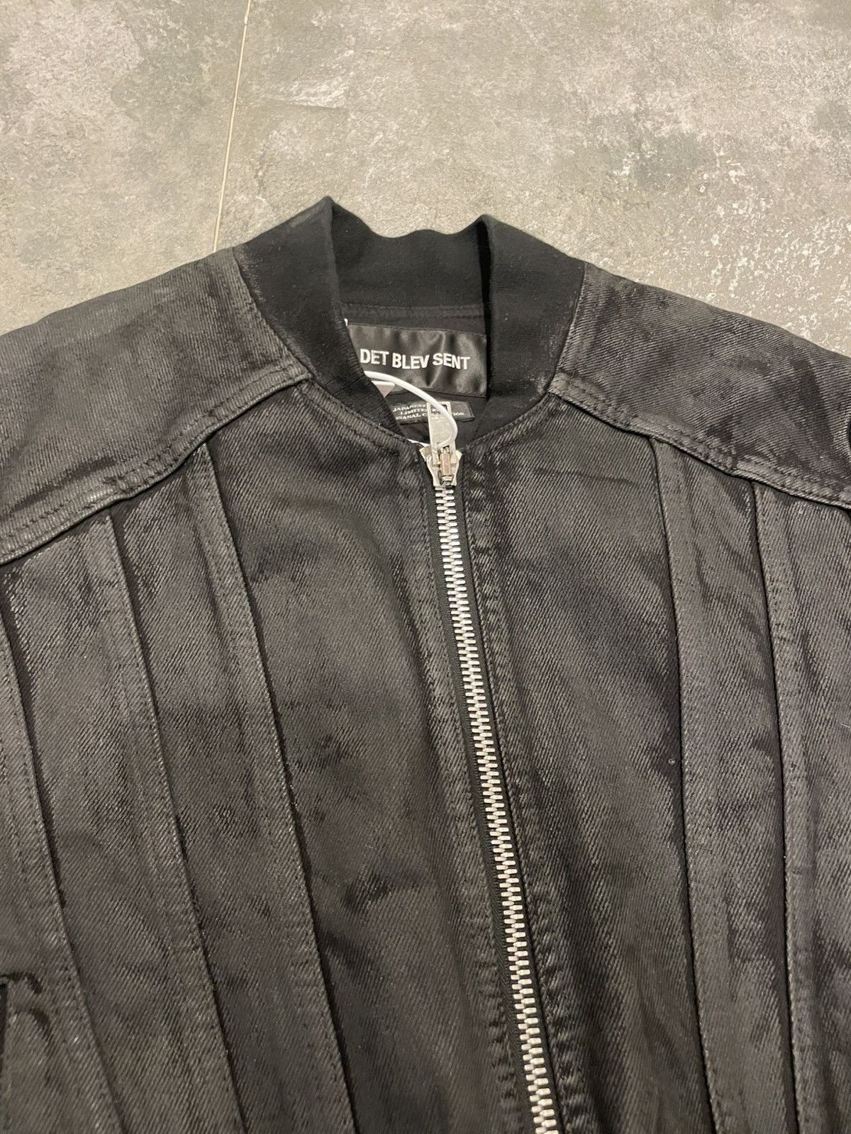 Other Det Blev Sent Waxed Locust Denim Jacket Size US M / EU 48-50 / 2 - 2 Thumbnail