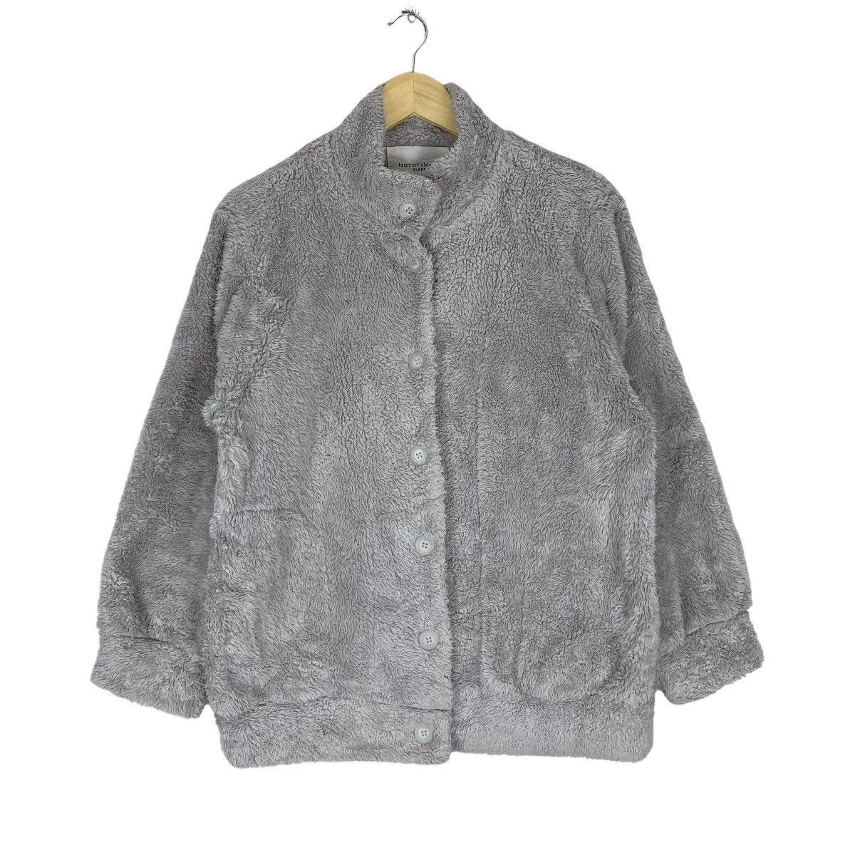 ⚡️TSUMORI CHISATO SLEEP IS FLEECE BUTTON JACKET