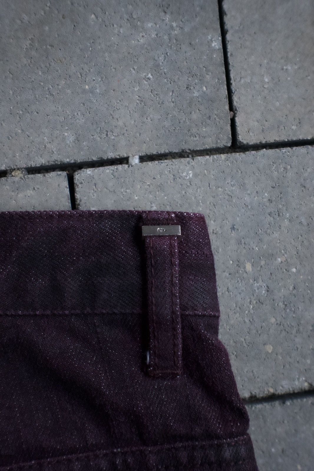 Dior AW08 Dior Blood Burgundy Wax jeans by KVA Waxed Size US 30 / EU 46 - 10 Thumbnail