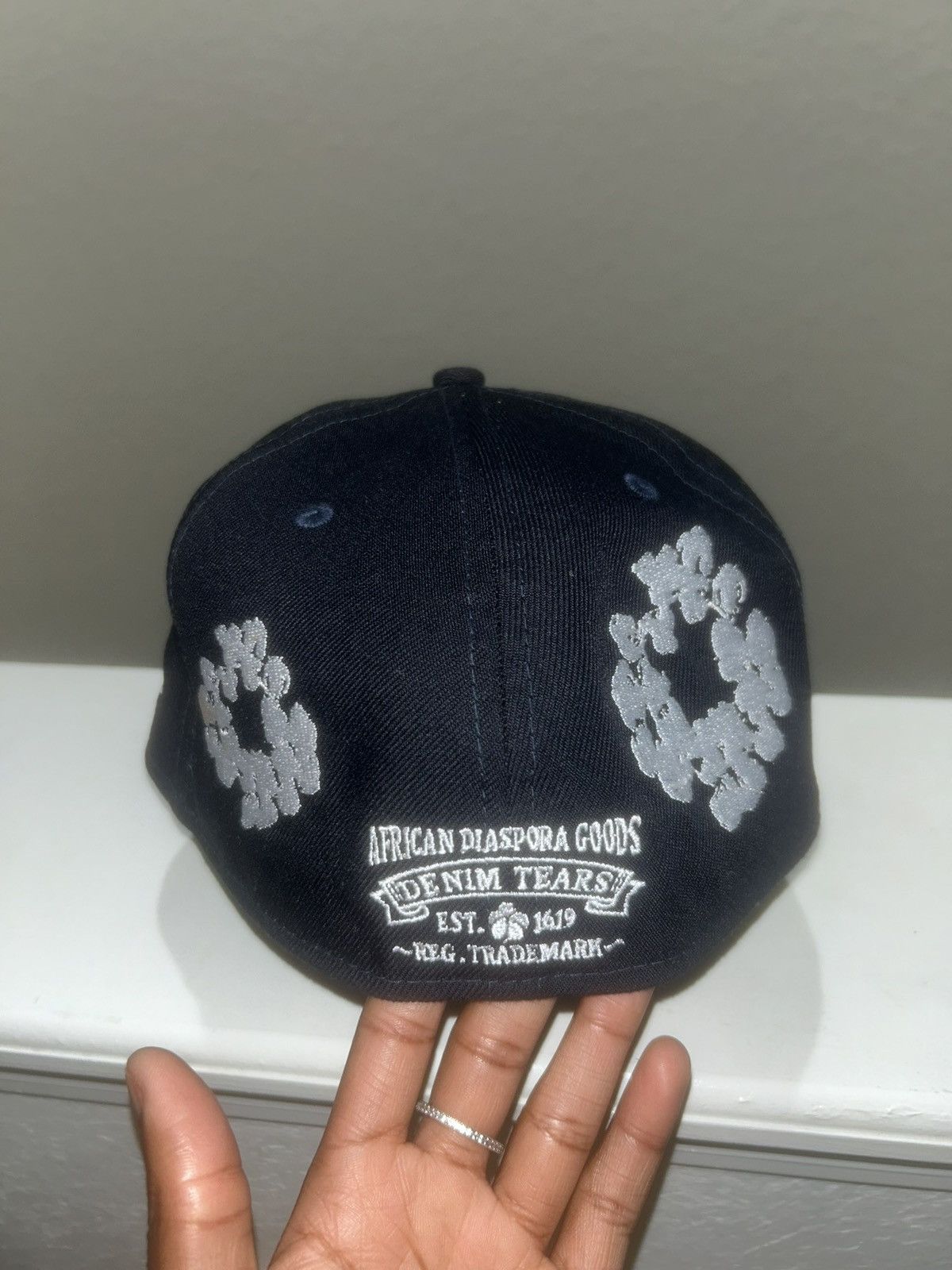 DENIM TEARS Navy Denim Tears Hat Size ONE SIZE - 2 Thumbnail