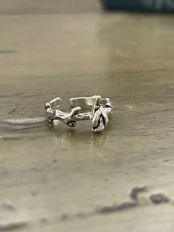 Jewelry Bone Marrow Pinky Ring Size ONE SIZE - 1 Thumbnail