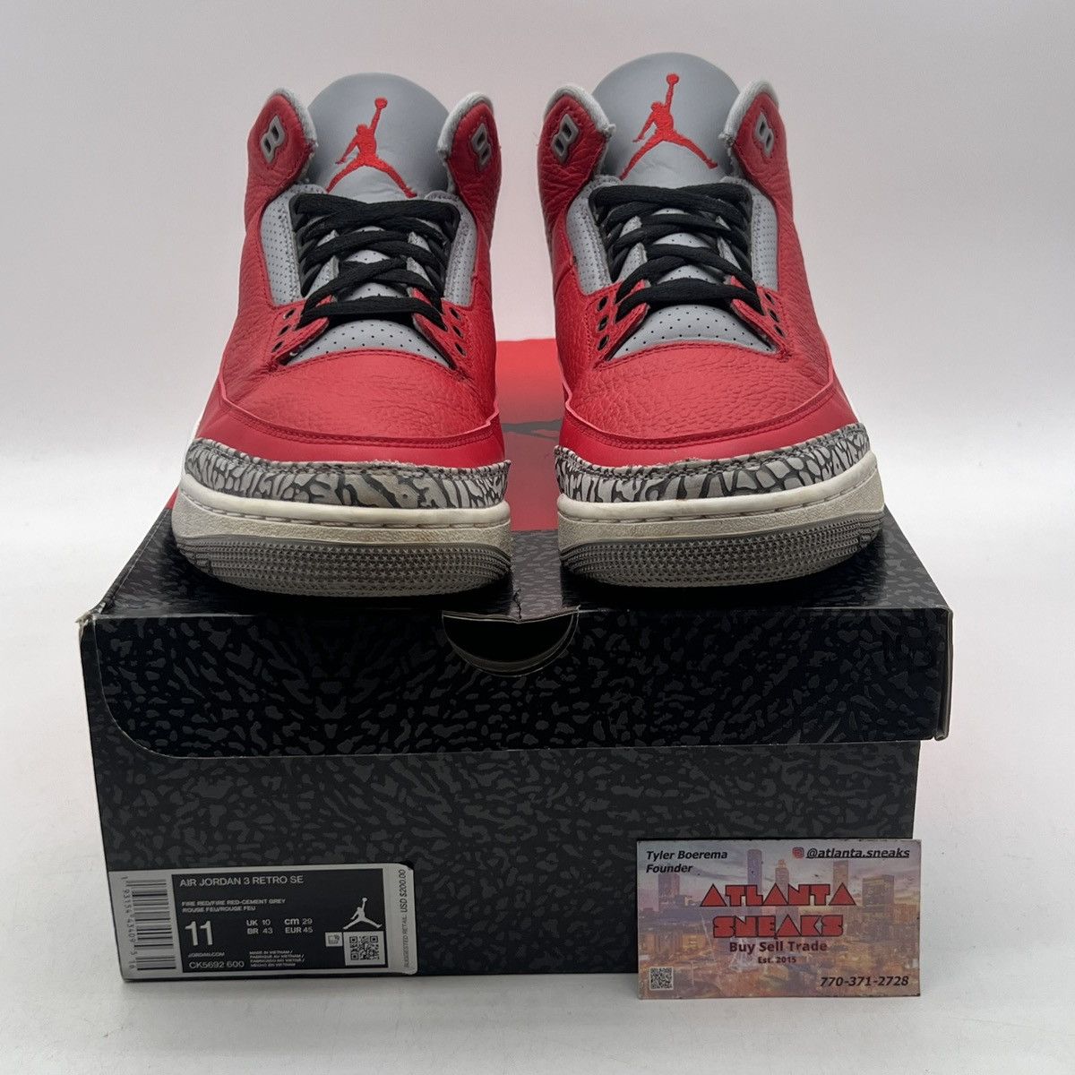 Jordan Brand Air Jordan 3 unite Size US 11 / EU 44 - 2 Thumbnail