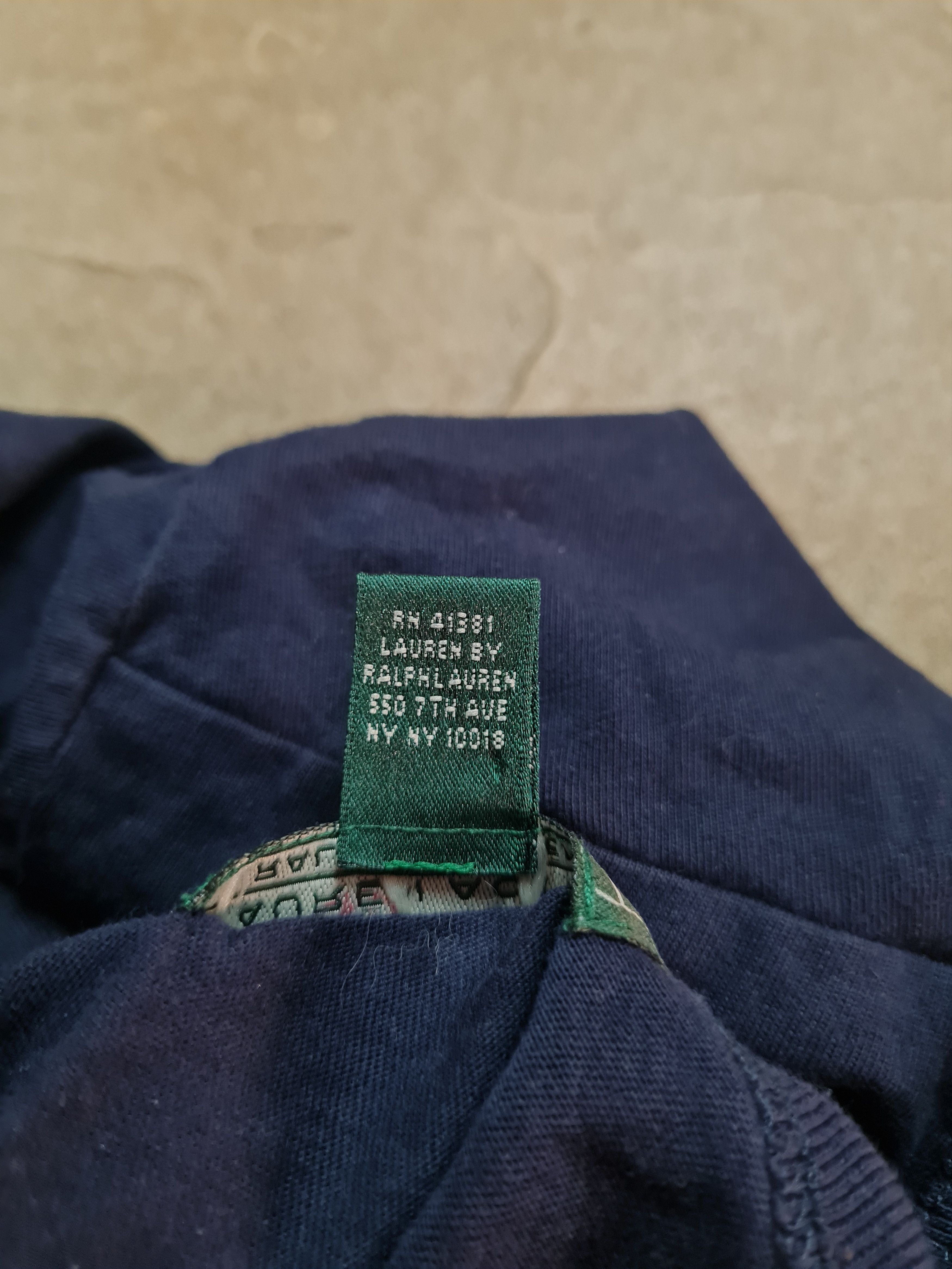 Polo Ralph Lauren Vintage Ralph Lauren Embroidered beads Big Logo Blue Size L Size L / US 10 / IT 46 - 14 Thumbnail