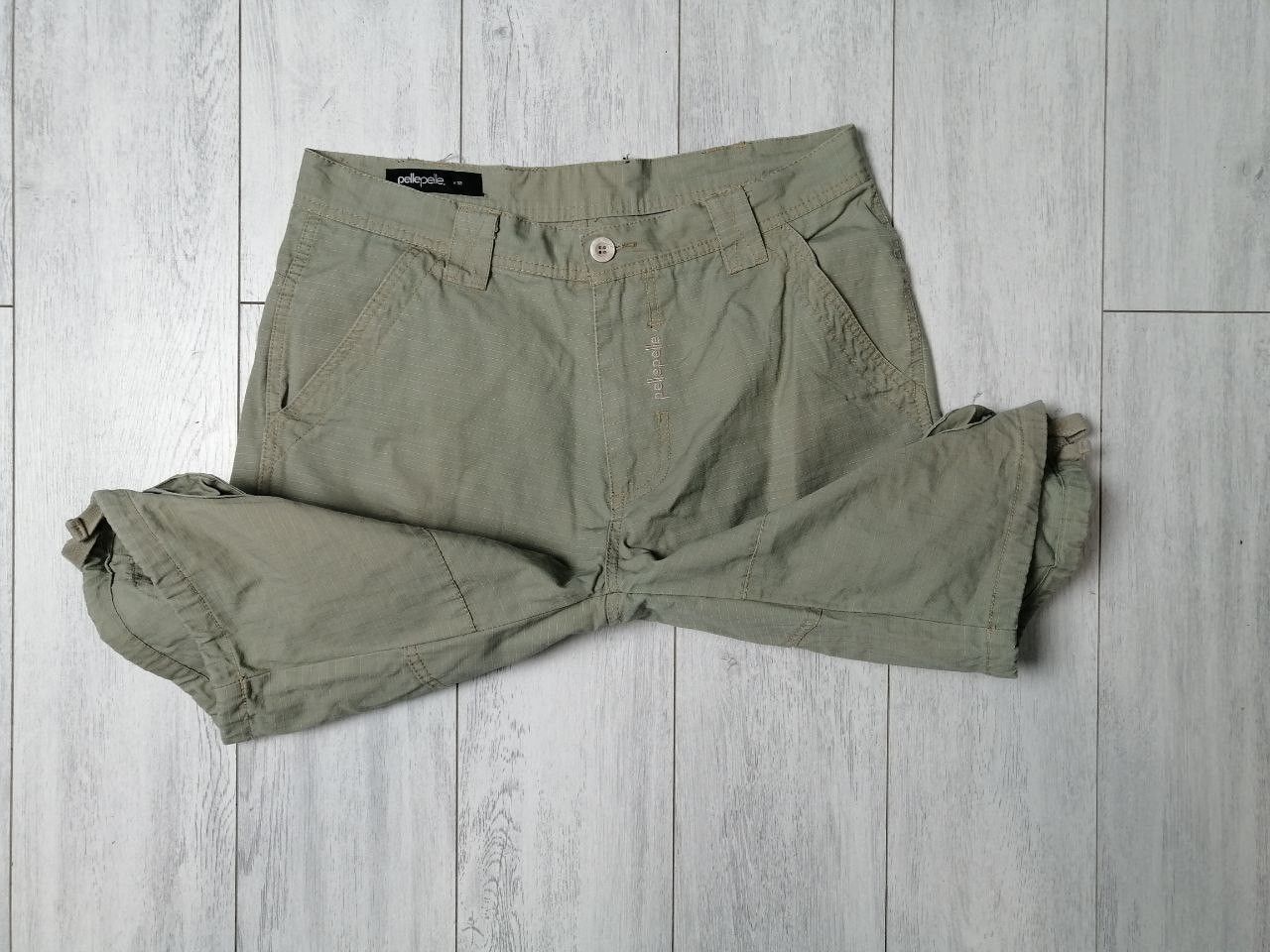 Pelle Pelle × Vintage Vintage Pelle Pelle Cargo Shorts Y2K Style Size US 32 / EU 48 - 3 Thumbnail