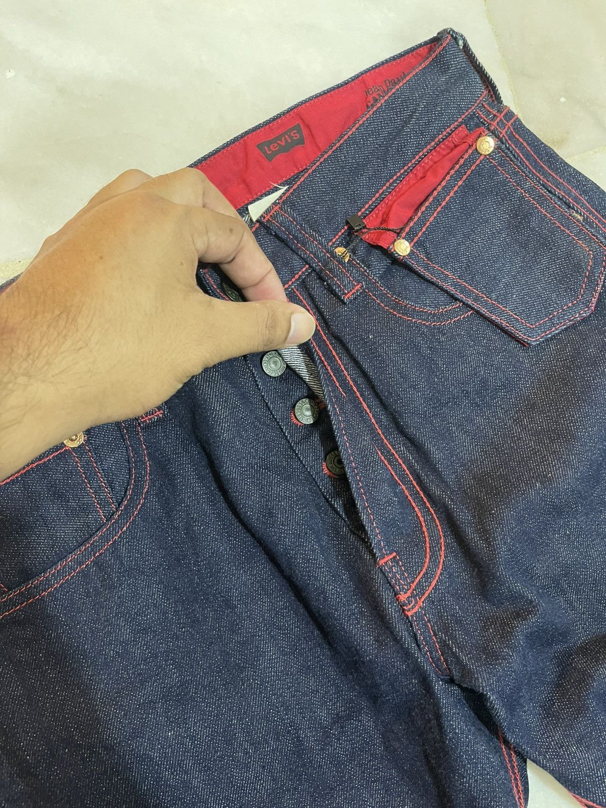 Jean Paul Gaultier Limited Edition Jean Paul Gaultier X Levis Jeans Size US 28 / EU 44 - 6 Thumbnail