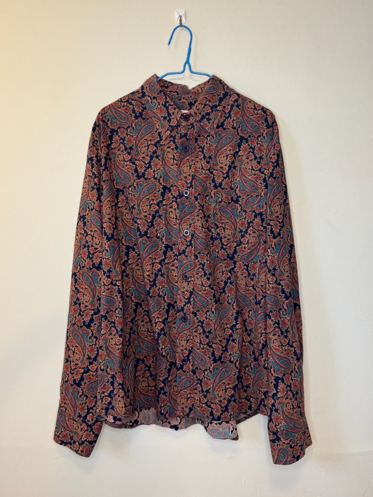 Other Vintage Backers Paisley LS Button Shirt Size US M / EU 48-50 / 2 - 1 Thumbnail