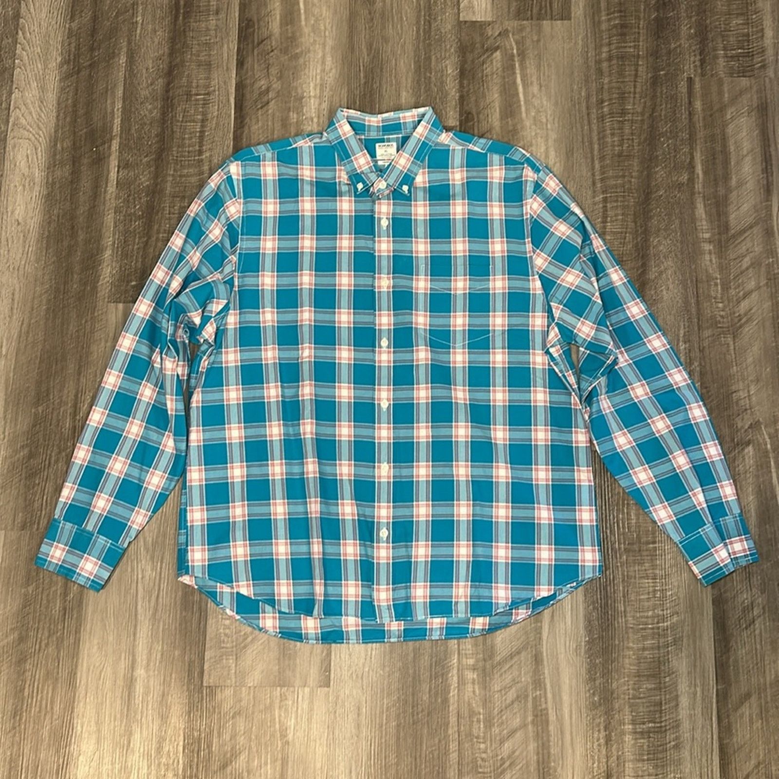 Bonobos Bonobos Summer Weight Poplin Standard Fit Long Sleeve - XL Size US XL / EU 56 / 4 - 2 Thumbnail