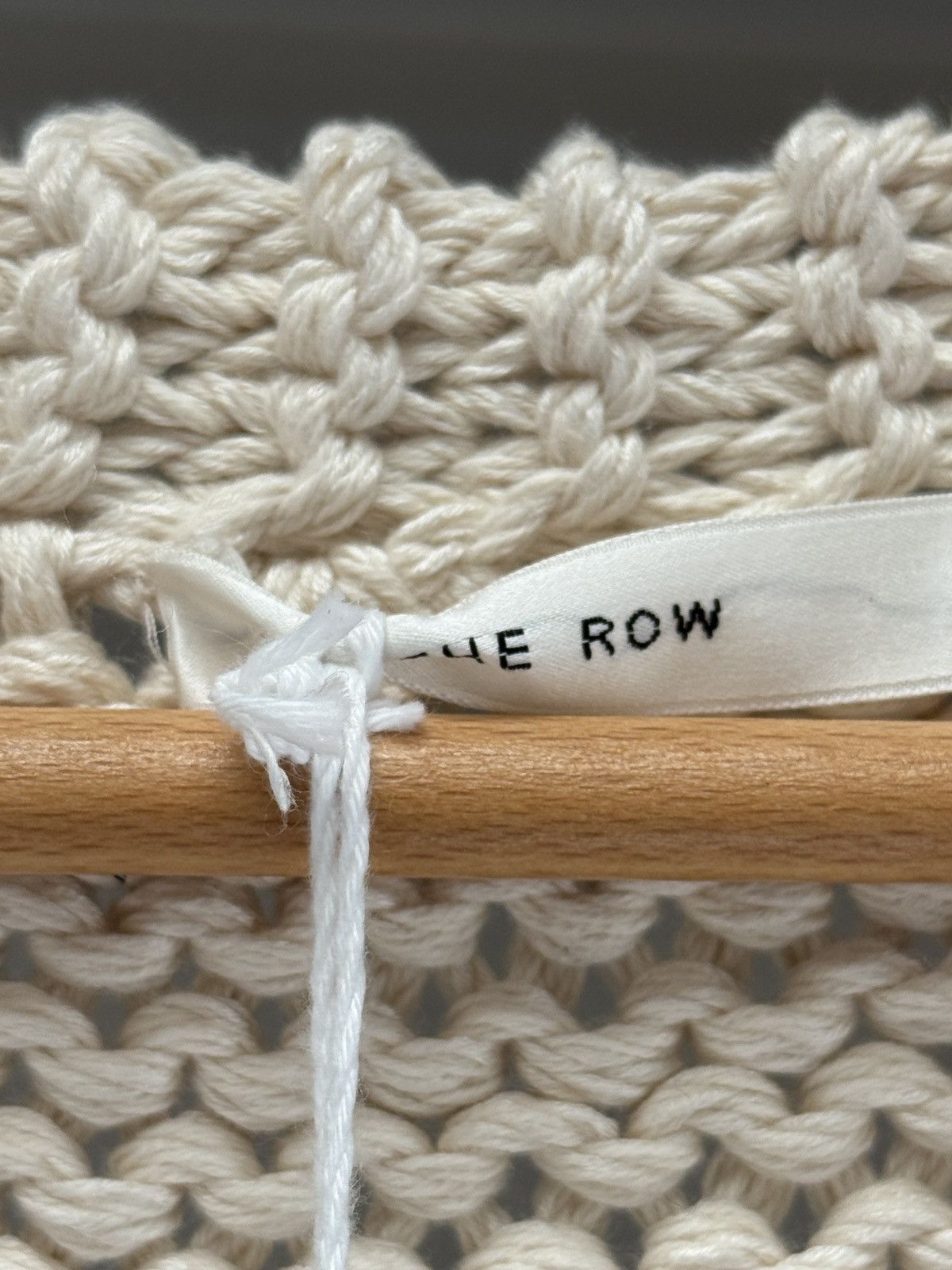 The Row The Row Zayidi Cotton and Silk Cream Cardigan RRP $3500 Size US M / EU 48-50 / 2 - 4 Thumbnail
