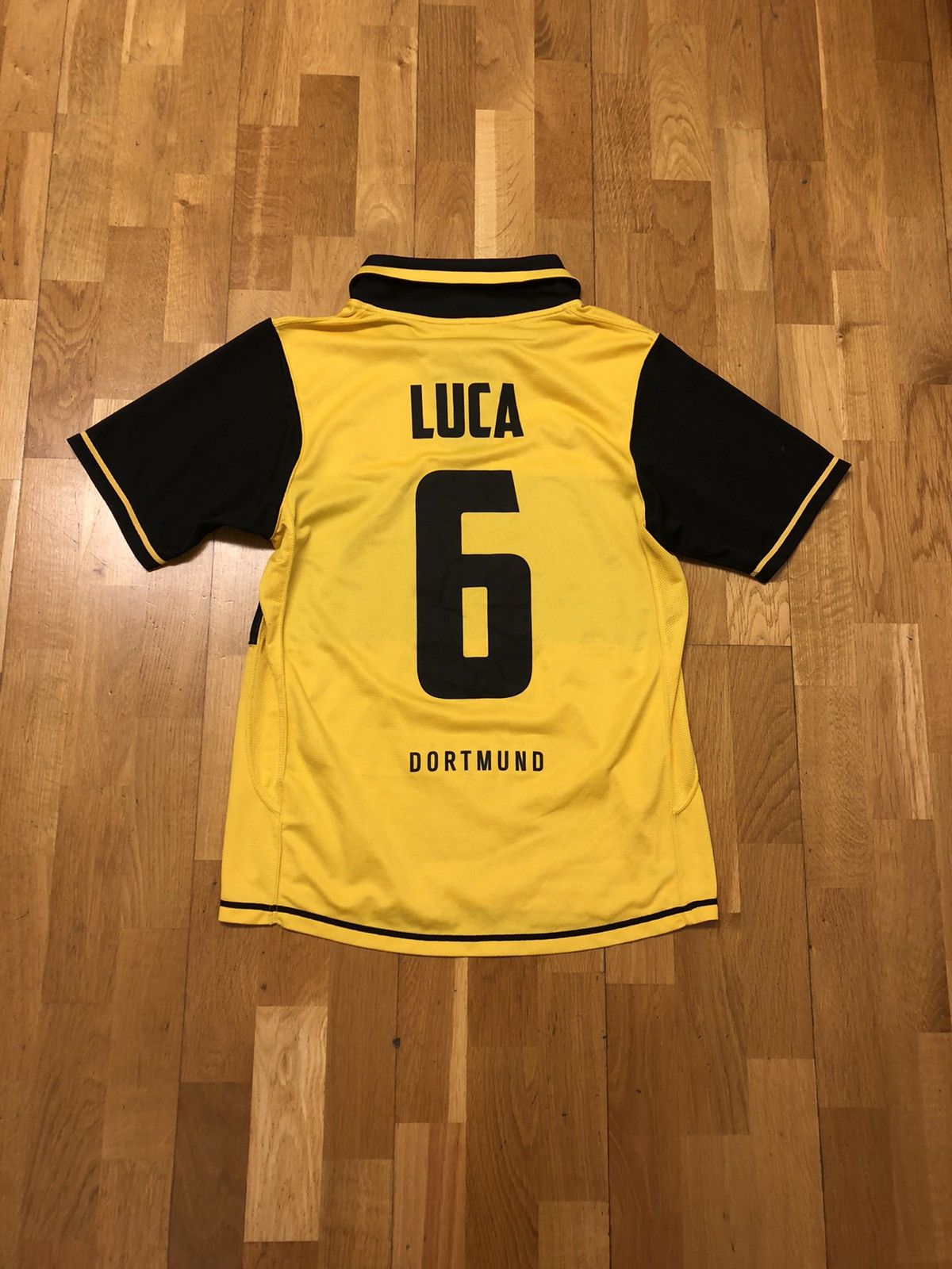 Nike RARE NIKE BORUSSIA DORTMUND LUCA REGGIANI SOCCER JERSEY Size US S / EU 44-46 / 1 - 2 Thumbnail