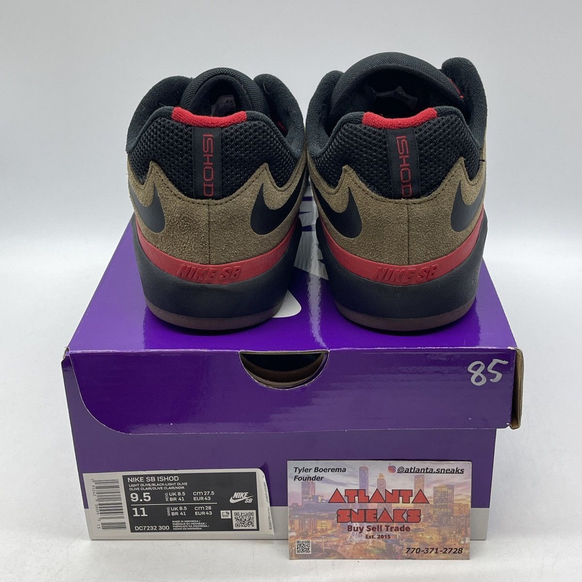 Nike Ishod wair light olive Size US 9.5 / EU 42-43 - 3 Thumbnail