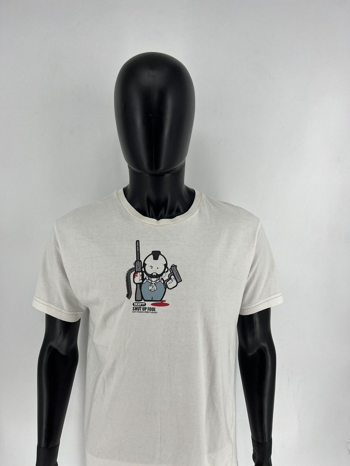 Cartoon Network Vintage 06 Pulp Fiction Movie Cartoon by Scam Gangster TShir Size US XL / EU 56 / 4 - 5 Thumbnail