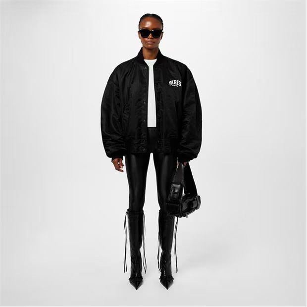 Balenciaga o1g2r1mq0924 Jackets in Black Size S / US 4 / IT 40 - 6 Thumbnail