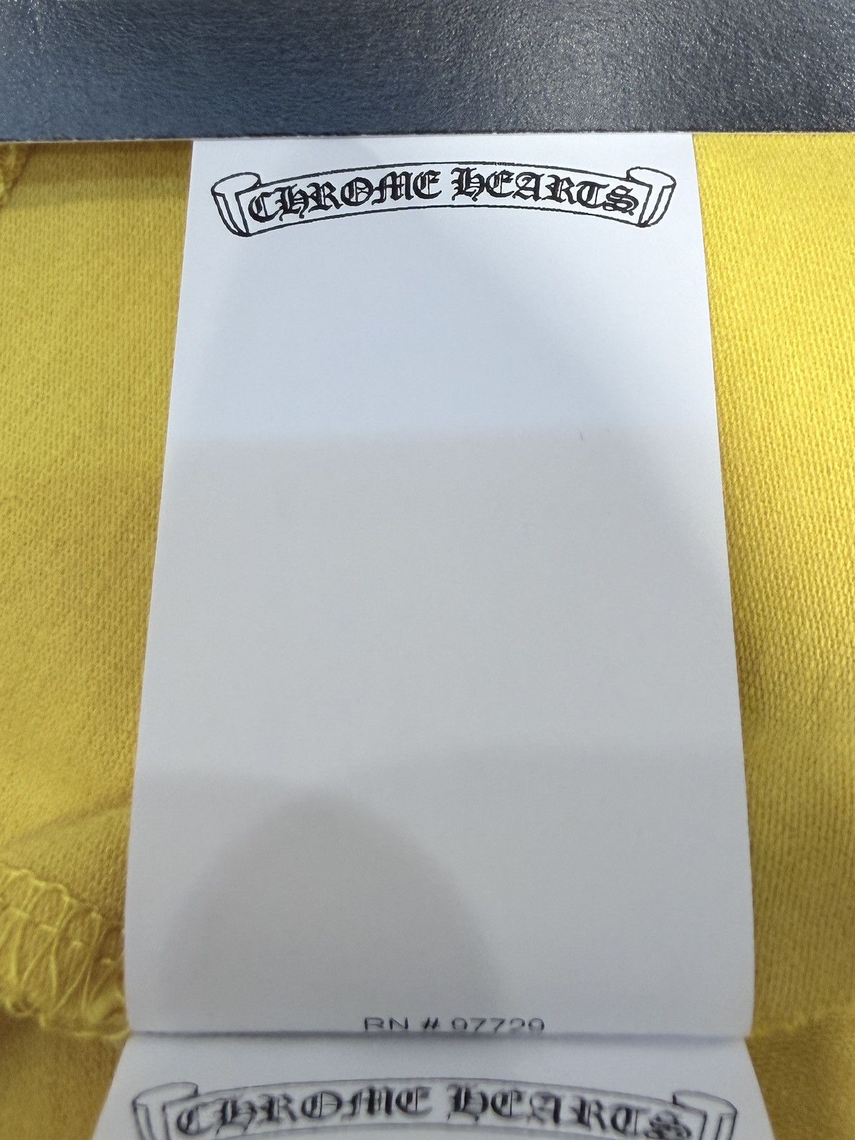 Chrome Hearts Chrome Hearts Yellow＆Black Horseshoe Logo Tank top Size M / US 6-8 / IT 42-44 - 7 Thumbnail