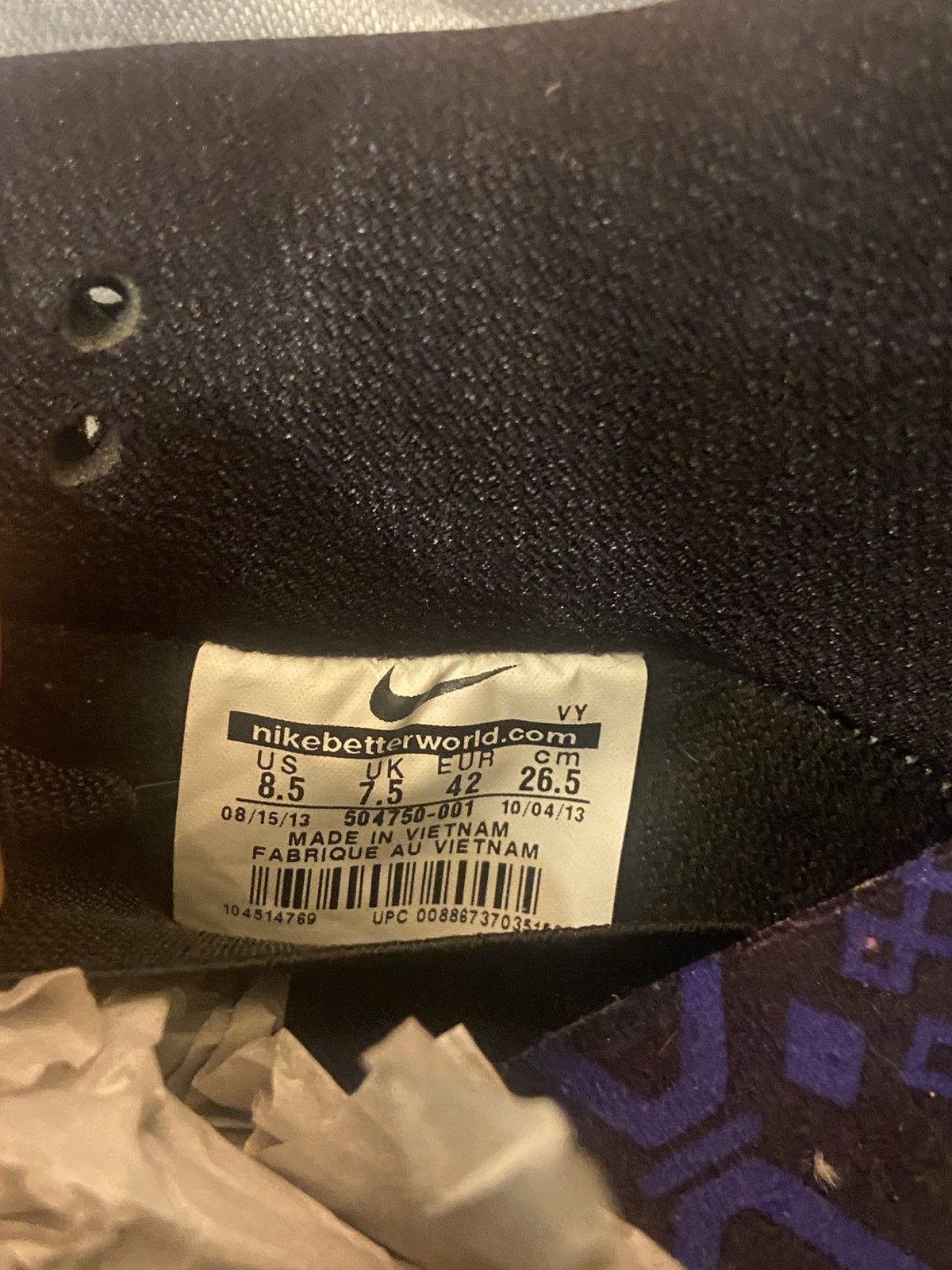 Nike Nike SB Dunks BHM 2014 Never Worn Size US 8.5 / EU 41-42 - 10 Thumbnail