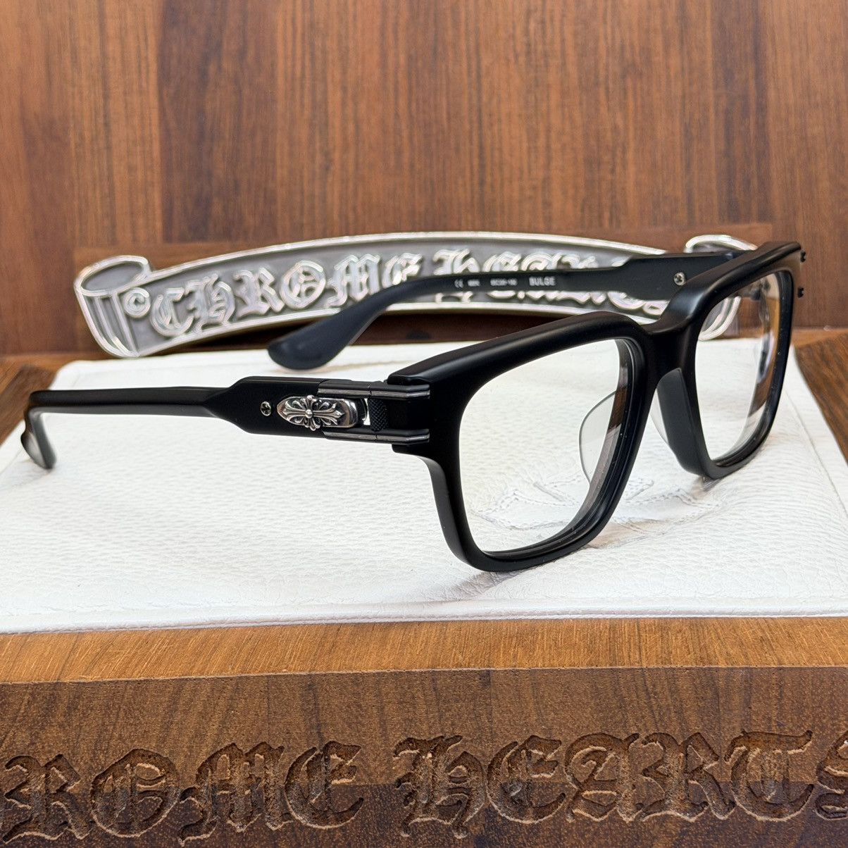 Chrome Hearts Chrome Hearts BULGE Glasses Size ONE SIZE - 4 Thumbnail
