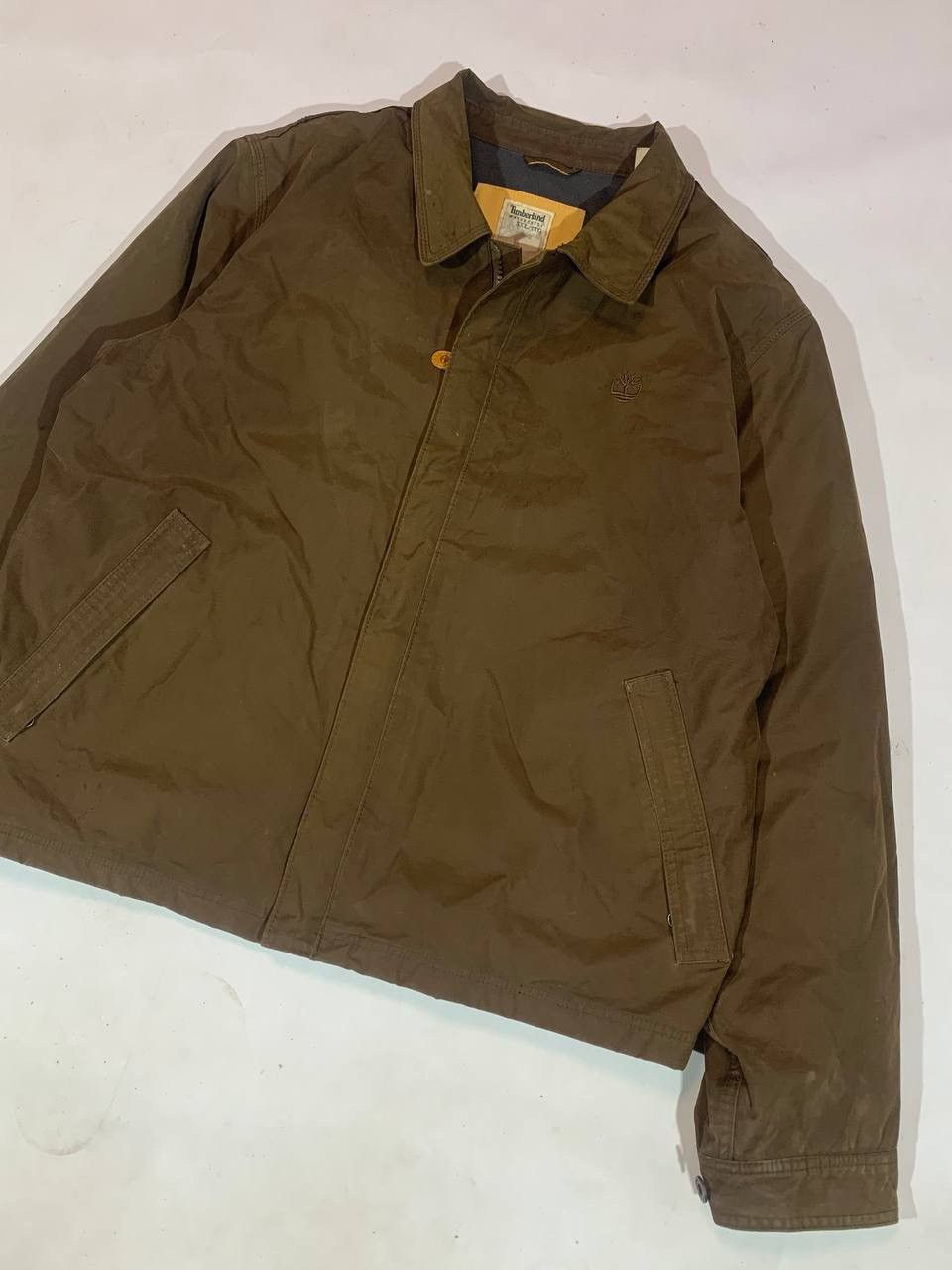 Timberland × Vintage Timberland Vintage Jacket Bomber Brown Size US XXL / EU 58 / 5 - 10 Thumbnail