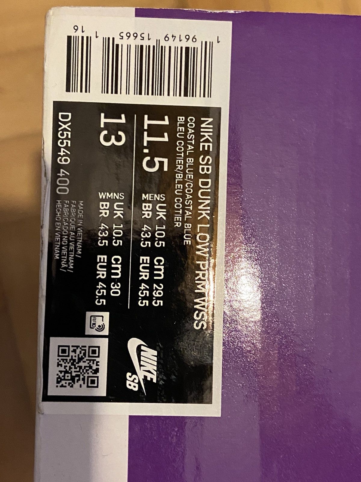 Nike New Nike SB Dunk Low Pro "Why So Sad?" Authentic Size 11,5US Size US 11.5 / EU 44-45 - 17 Thumbnail