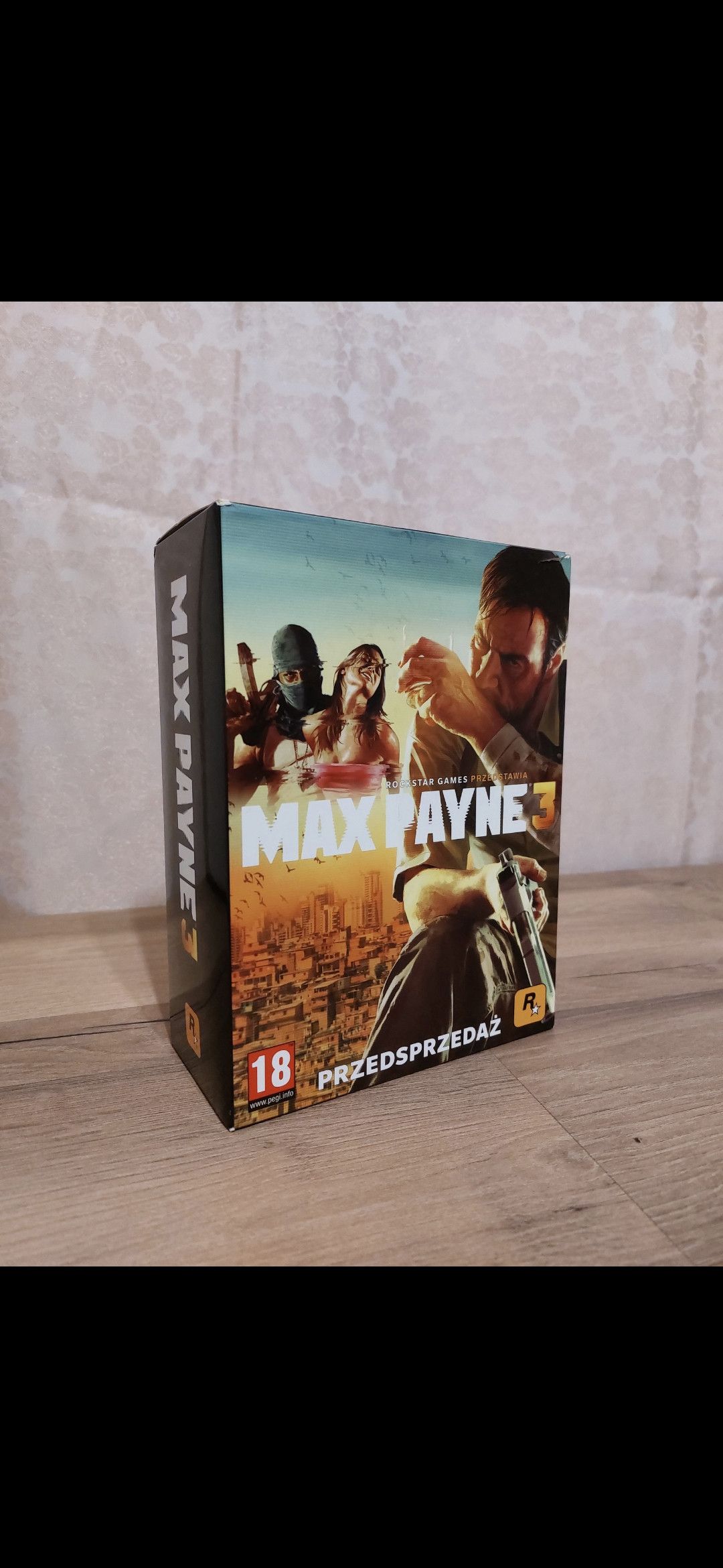 Rockstar Games Polish Max Payne 3 pre-order edition 2012 Rockstar Games Size US L / EU 52-54 / 3 - 2 Thumbnail